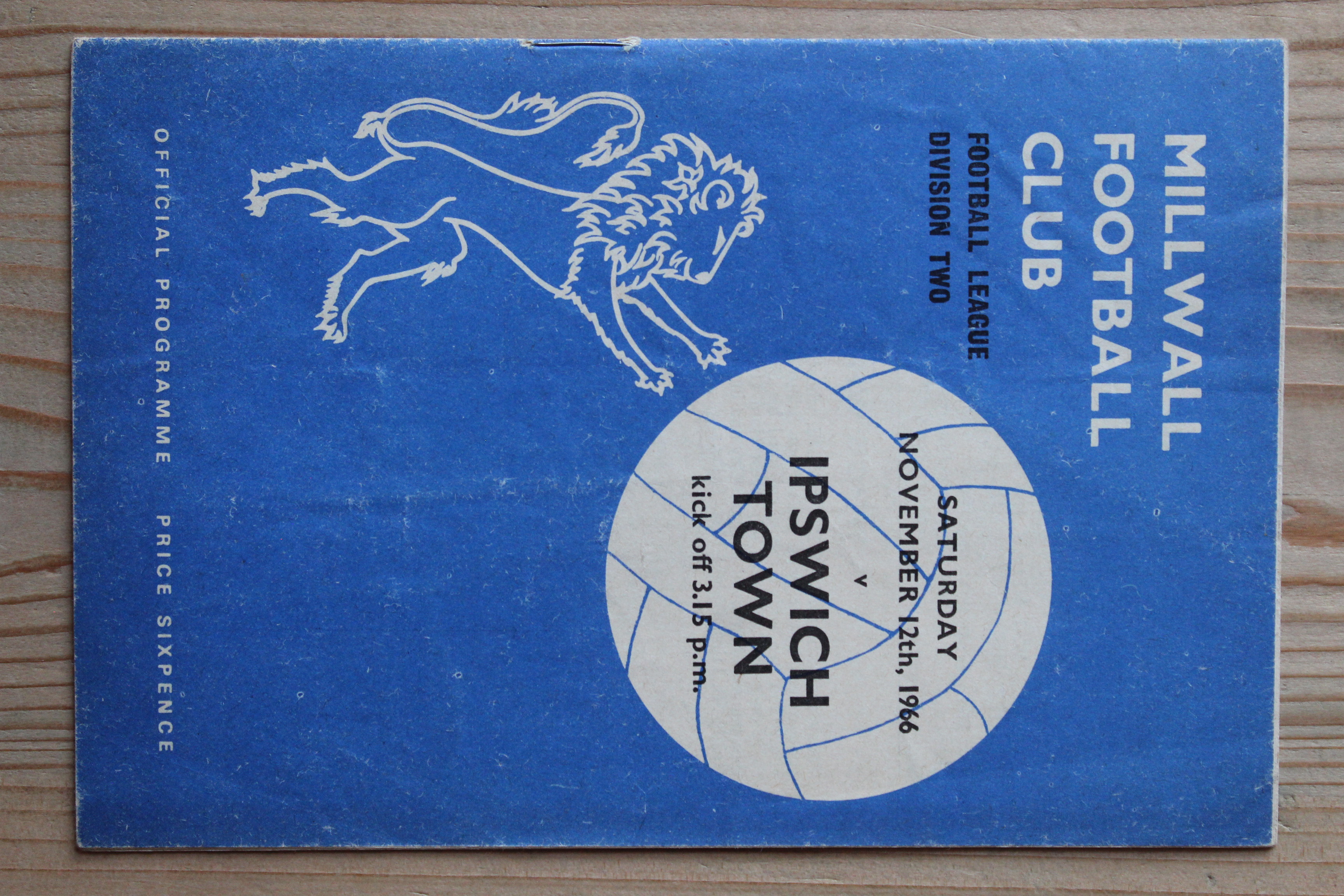 Millwall FC v Ipswich Town FC