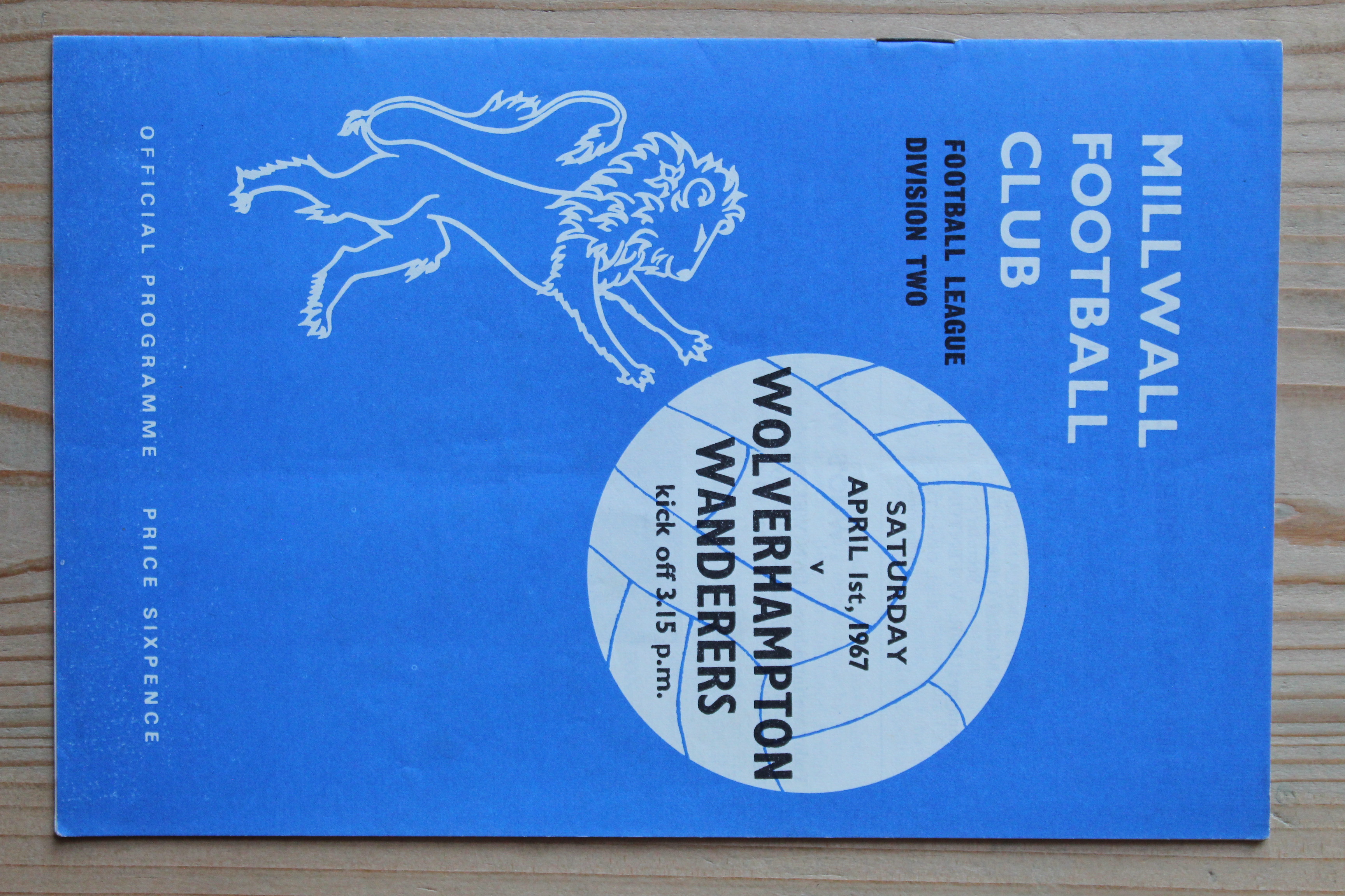 Millwall FC v Wolverhampton Wanderers FC