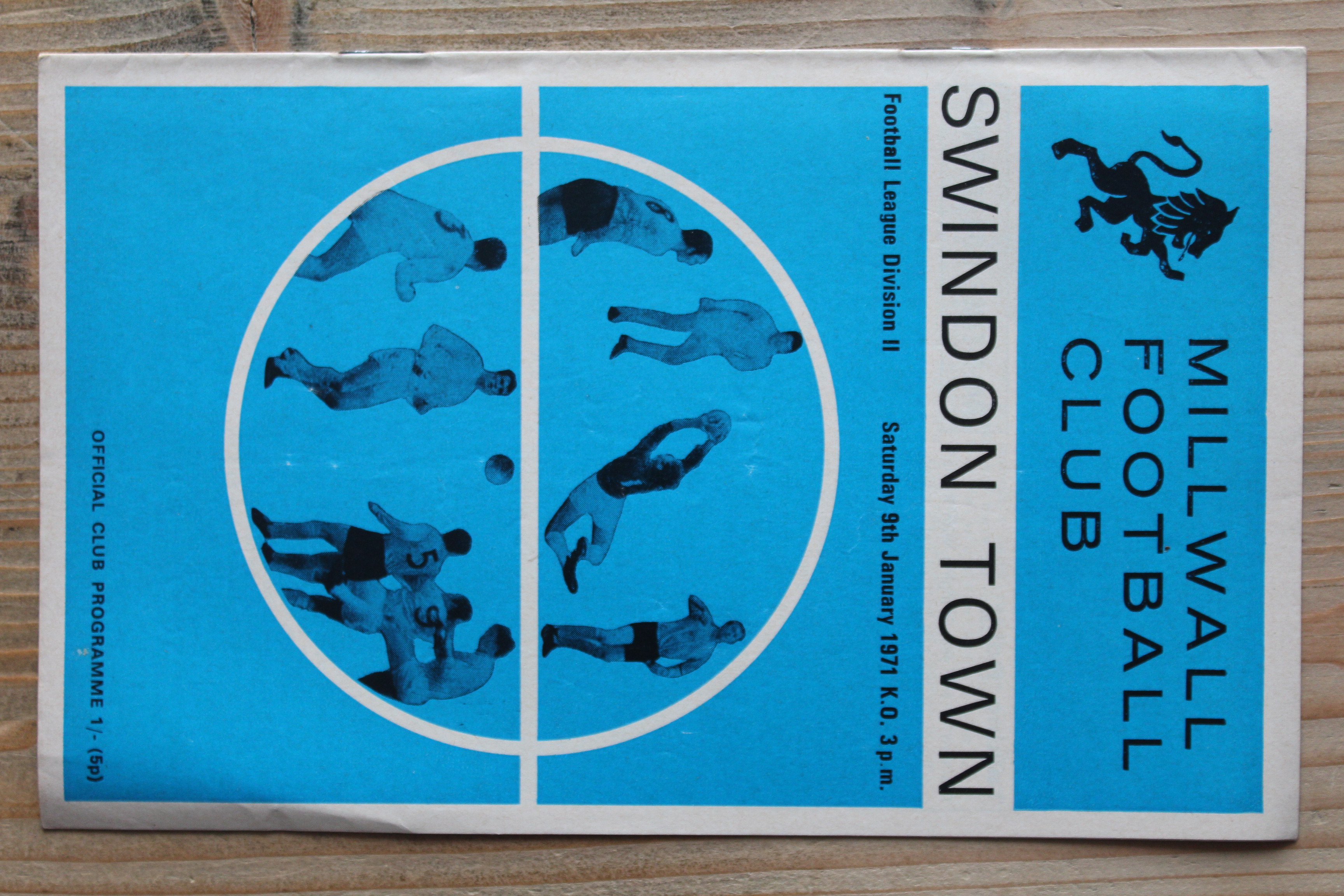 Millwall FC v Swindon Town FC