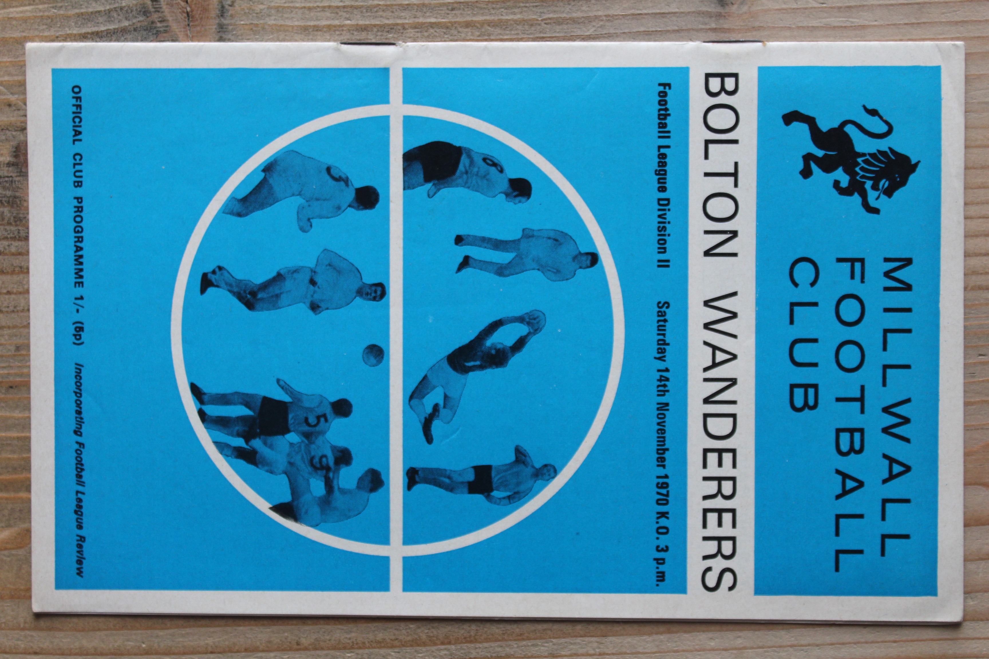 Millwall FC v Bolton Wanderers FC