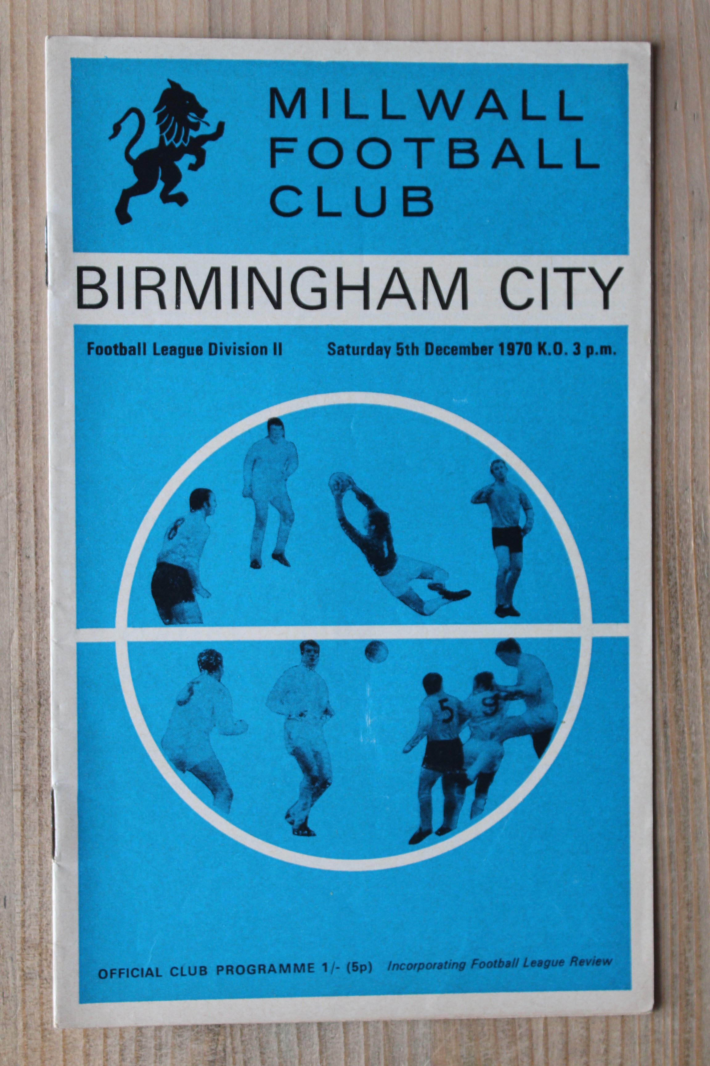 Millwall FC v Birmingham City FC