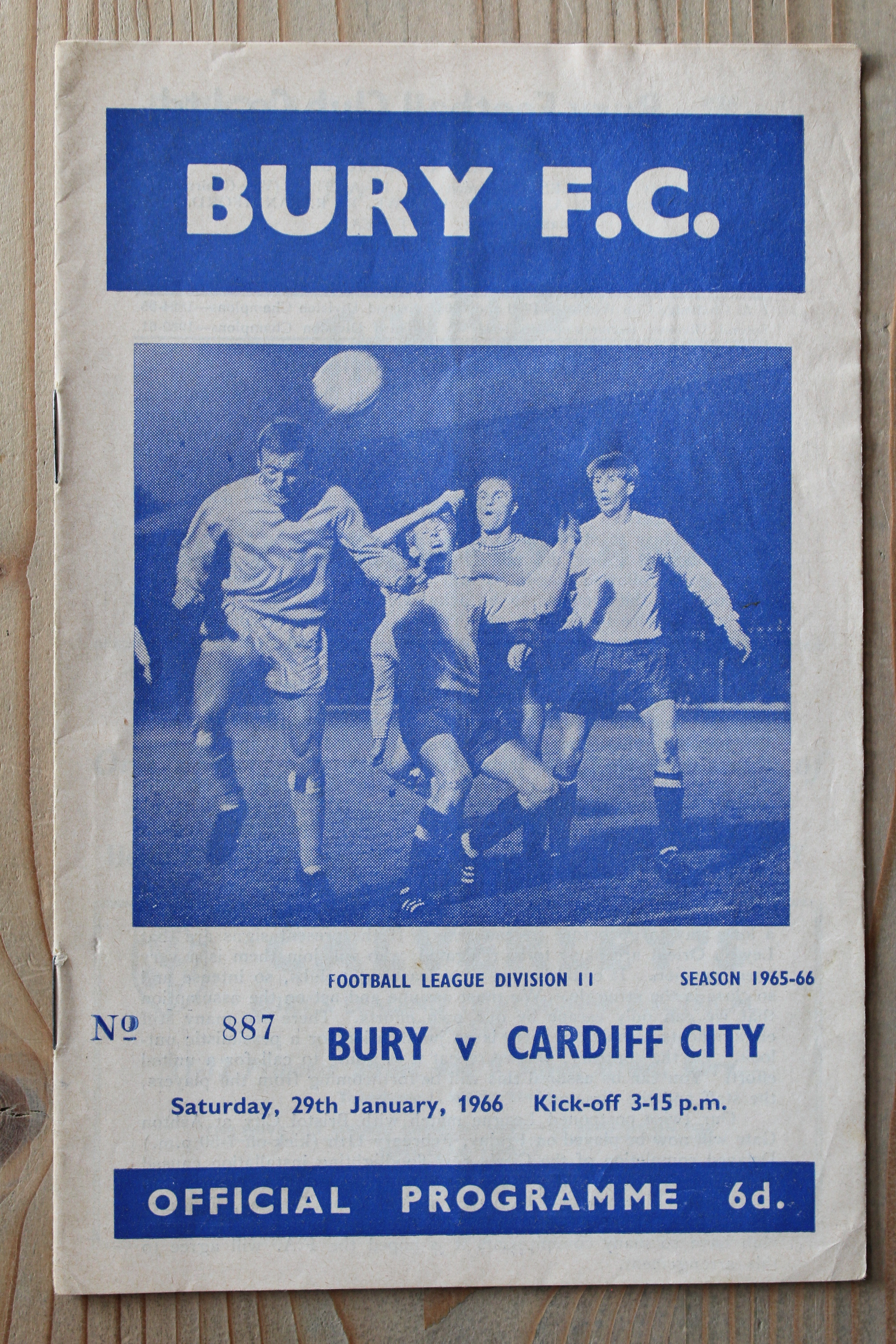 Bury FC v Cardiff City FC