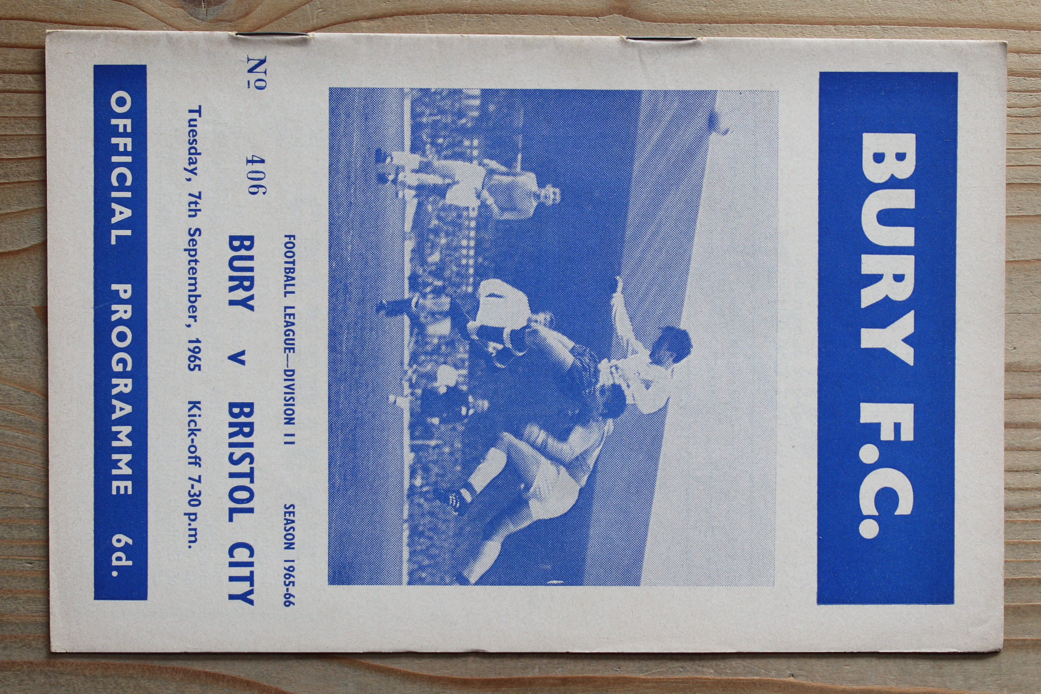 Bury FC v Bristol City FC