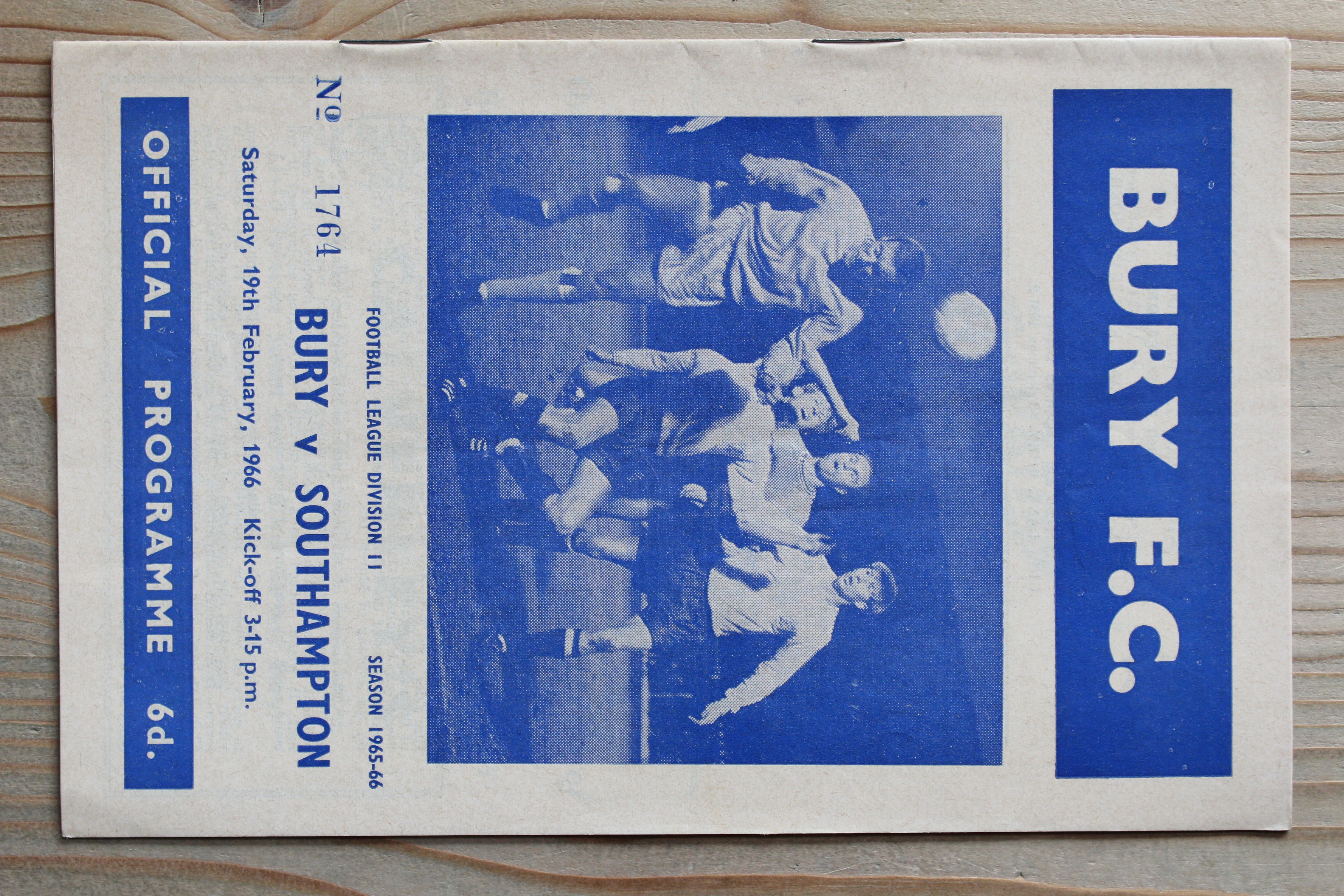 Bury FC v Southampton FC