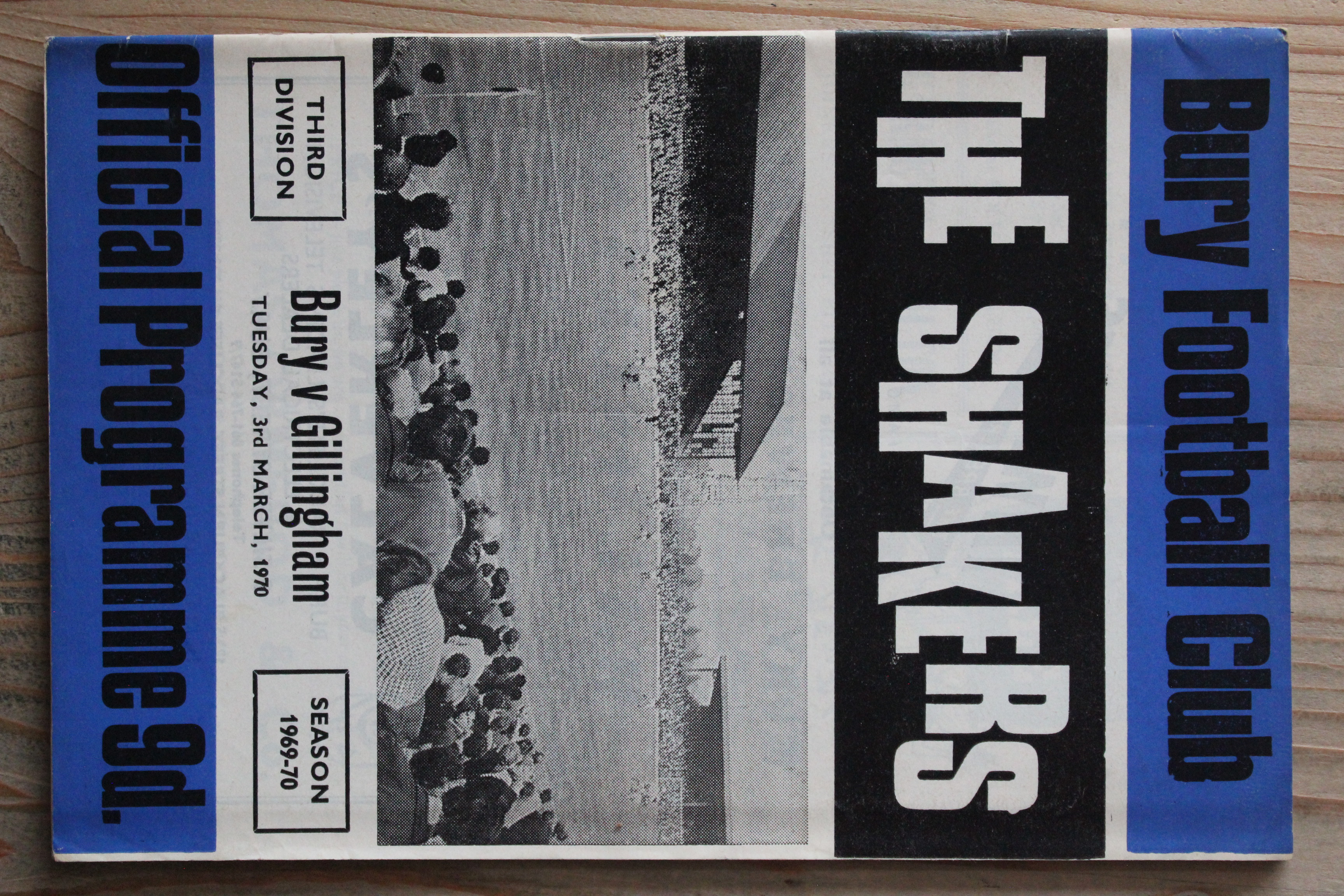 Bury FC v Gillingham FC