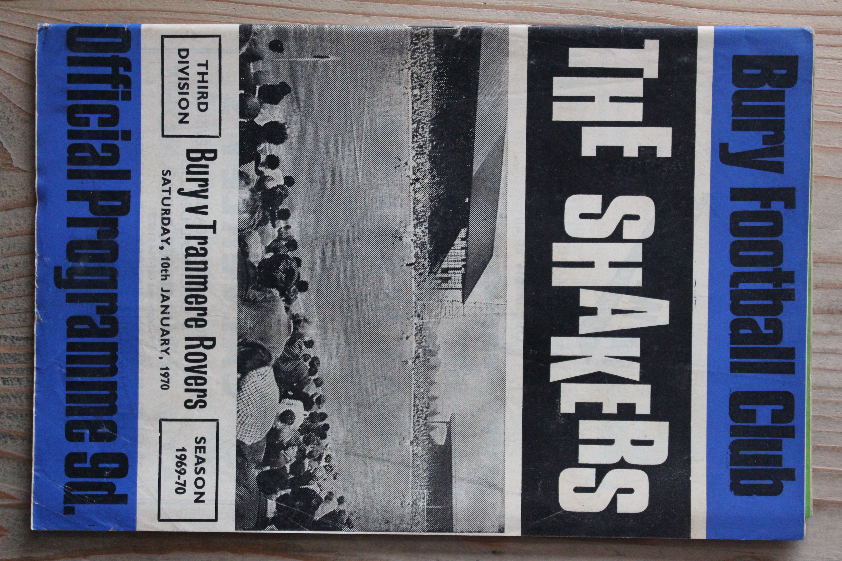 Bury FC v Tranmere Rovers FC