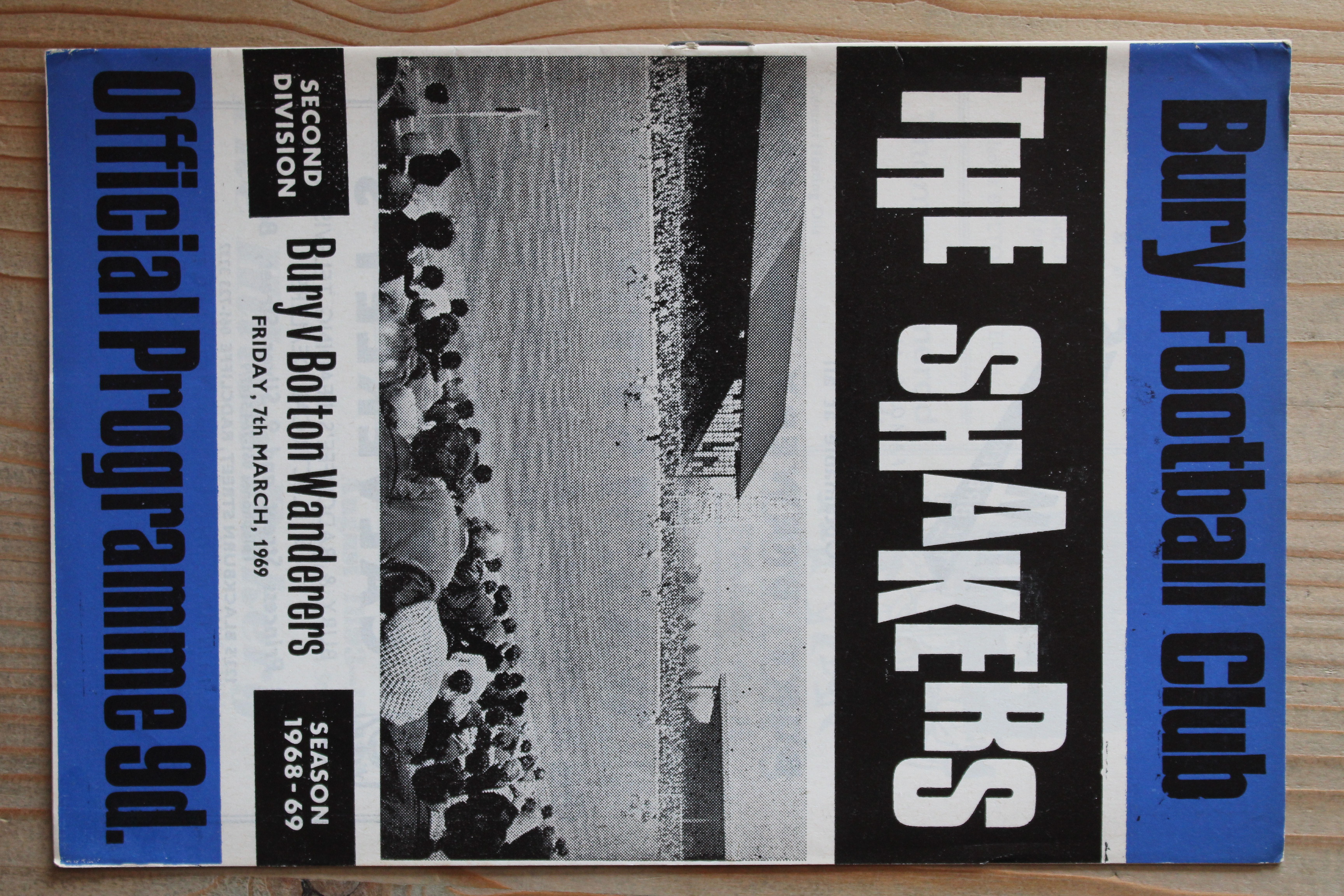 Bury FC v Bolton Wanderers FC