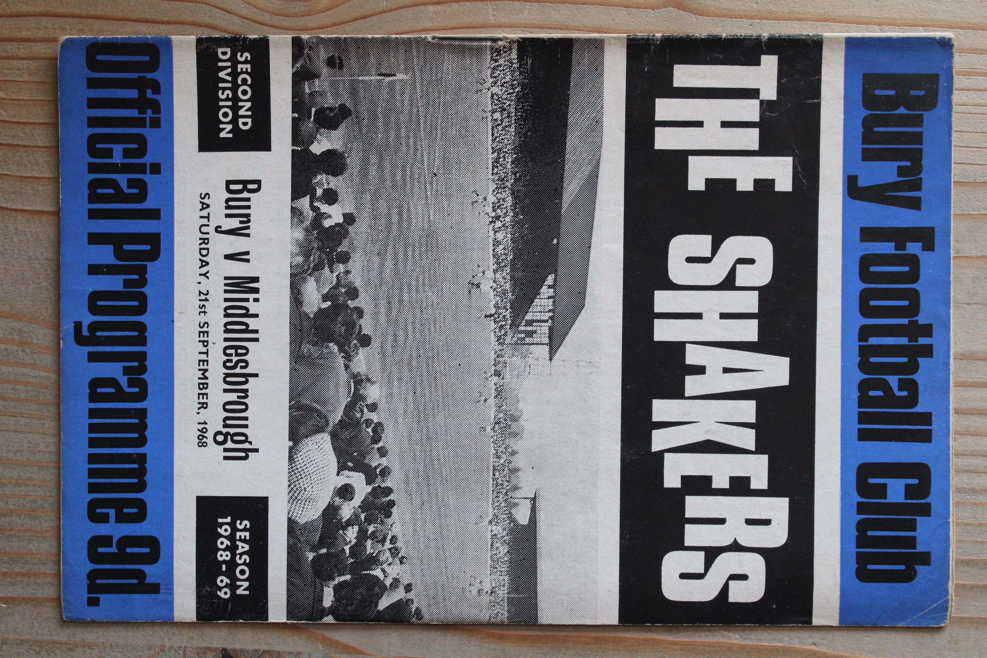 Bury FC v Middlesbrough FC