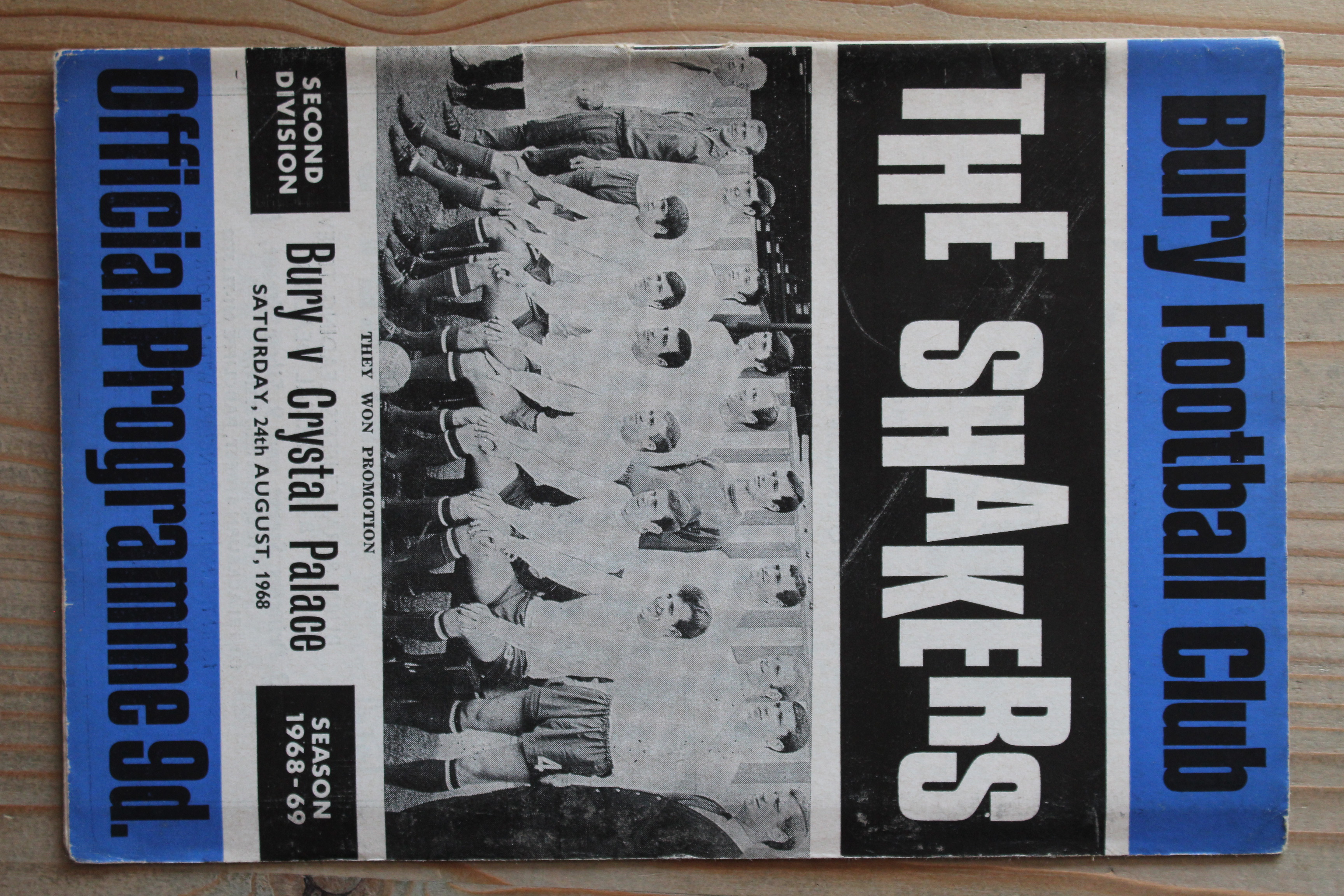 Bury FC v Crystal Palace FC