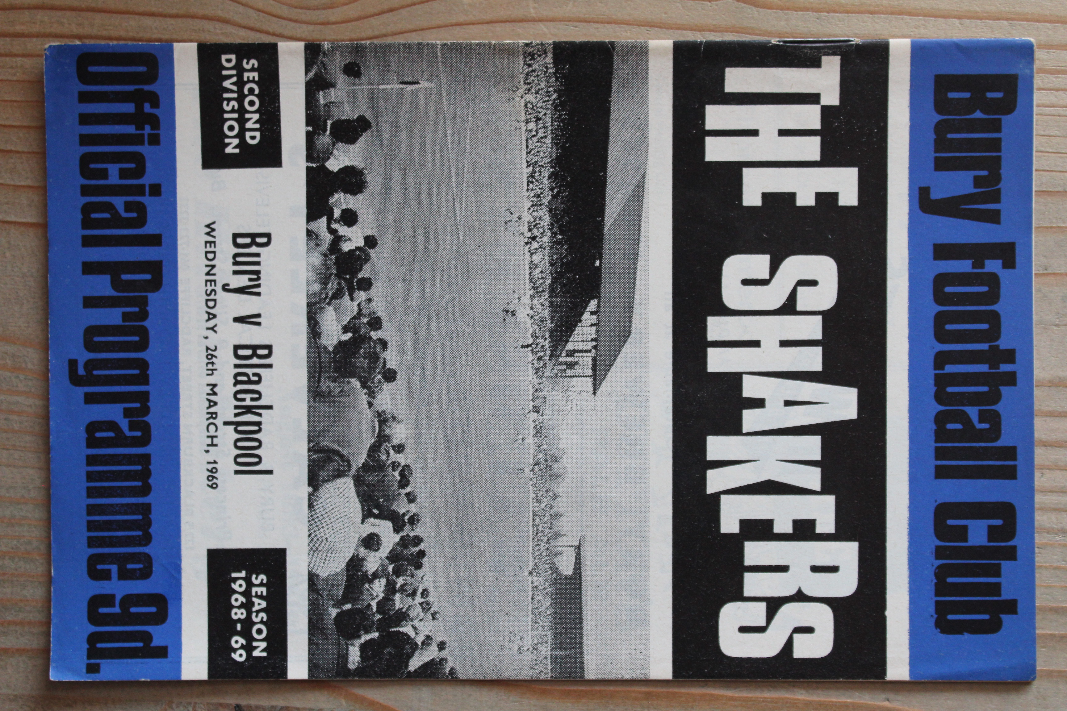 Bury FC v Blackpool FC