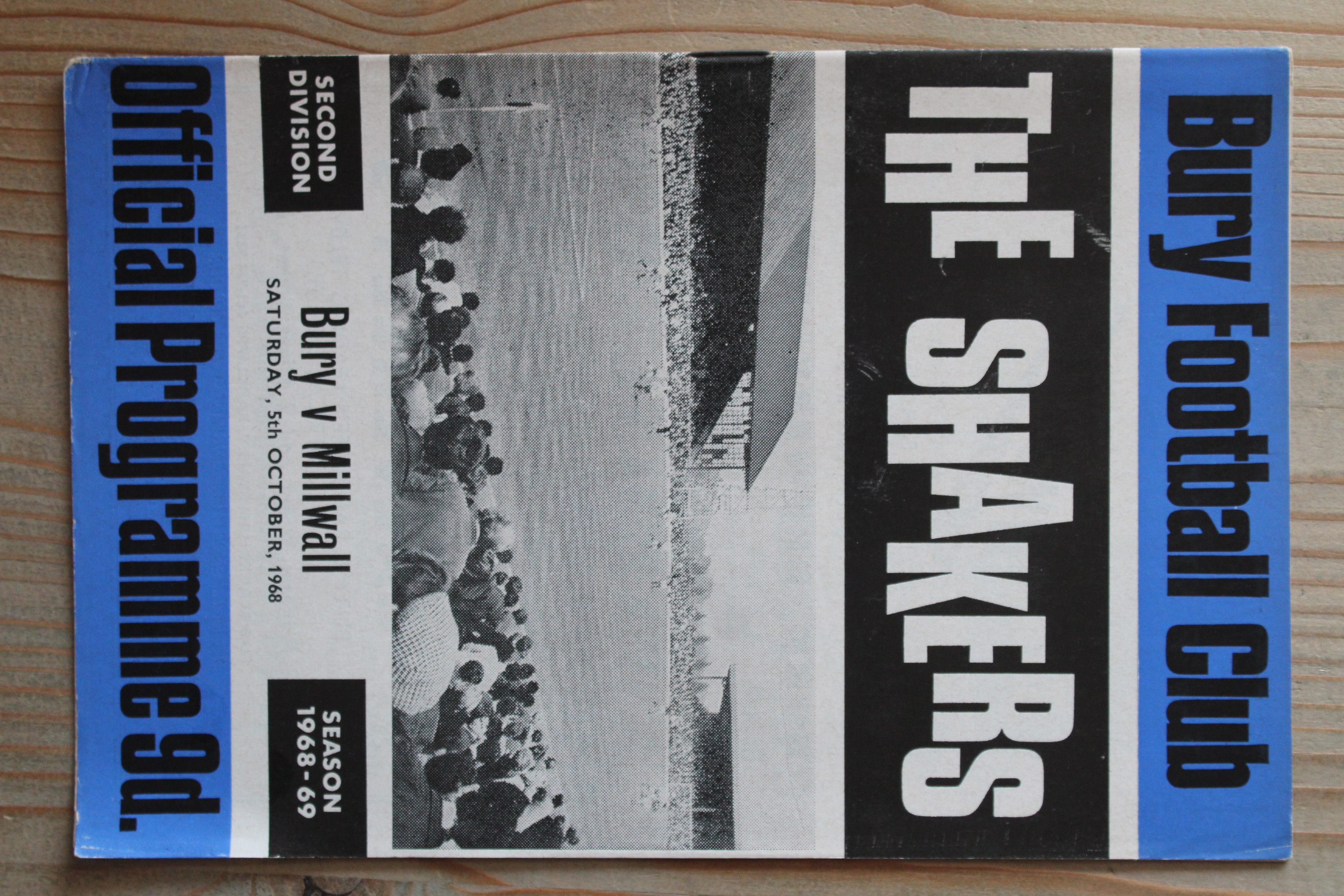 Bury FC v Millwall FC