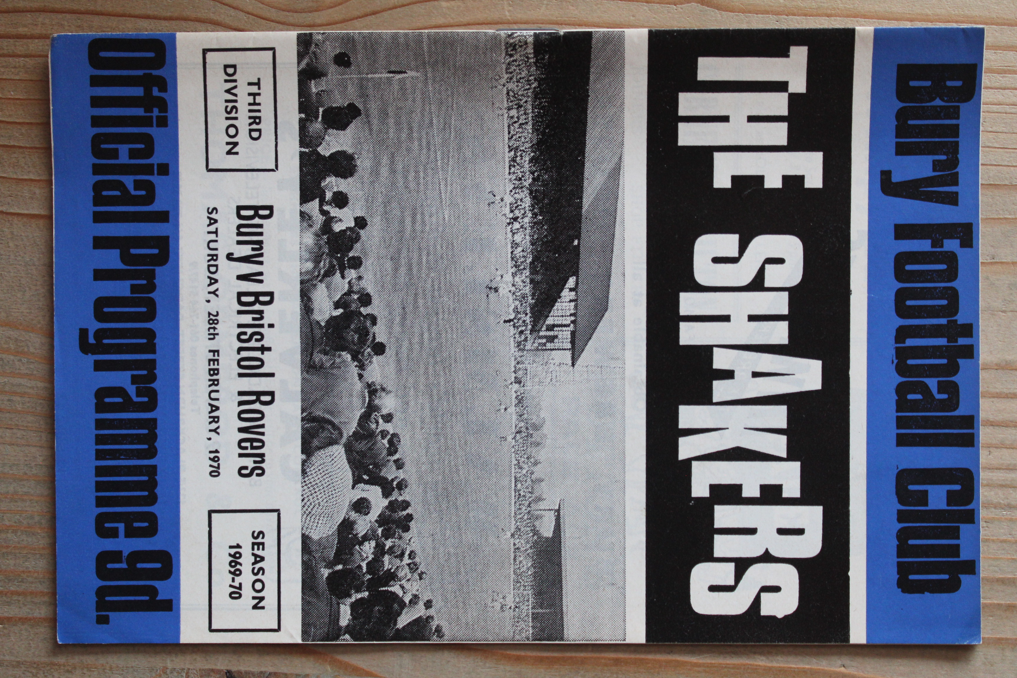 Bury FC v Bristol Rovers FC