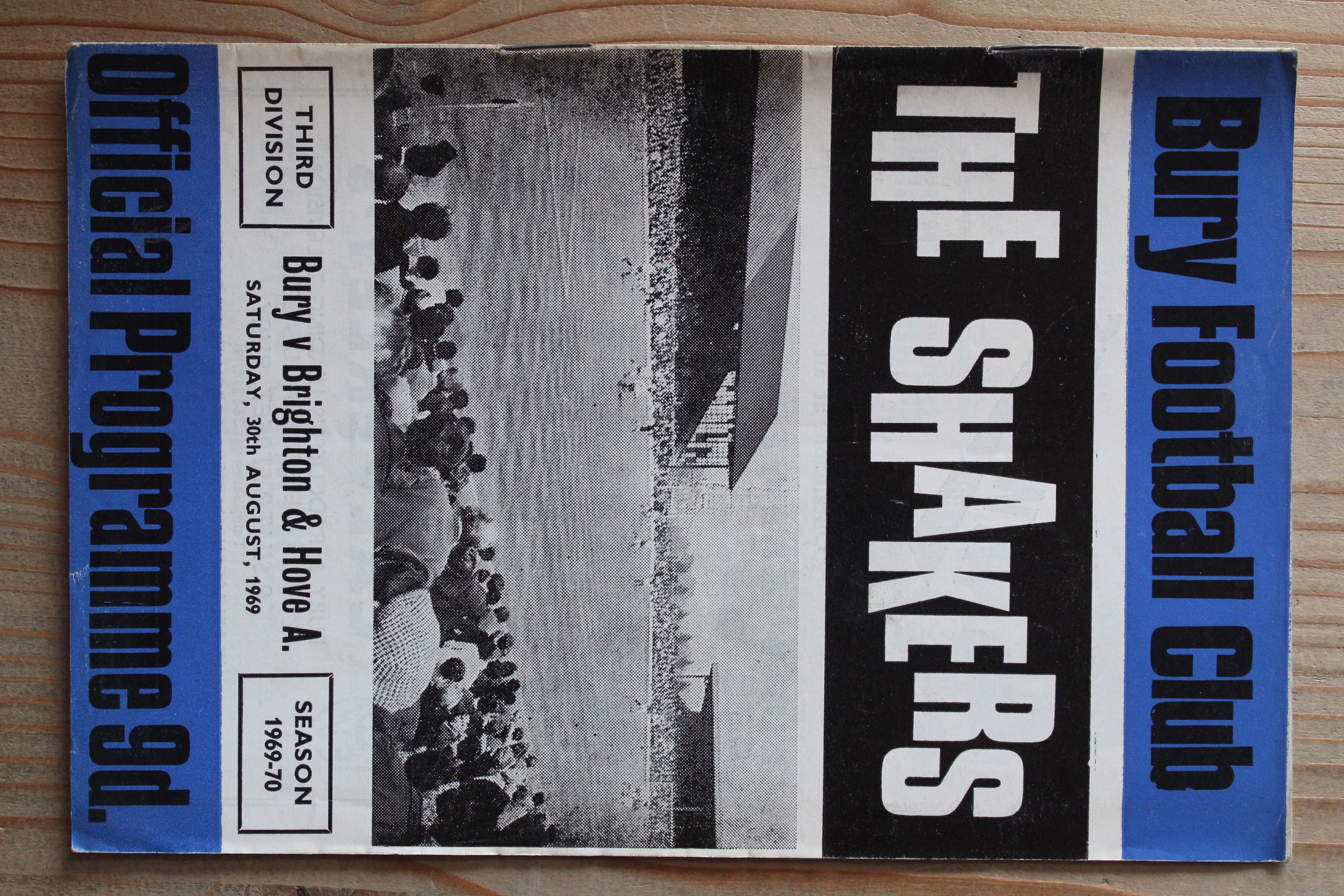 Bury FC v Brighton & Hove Albion FC