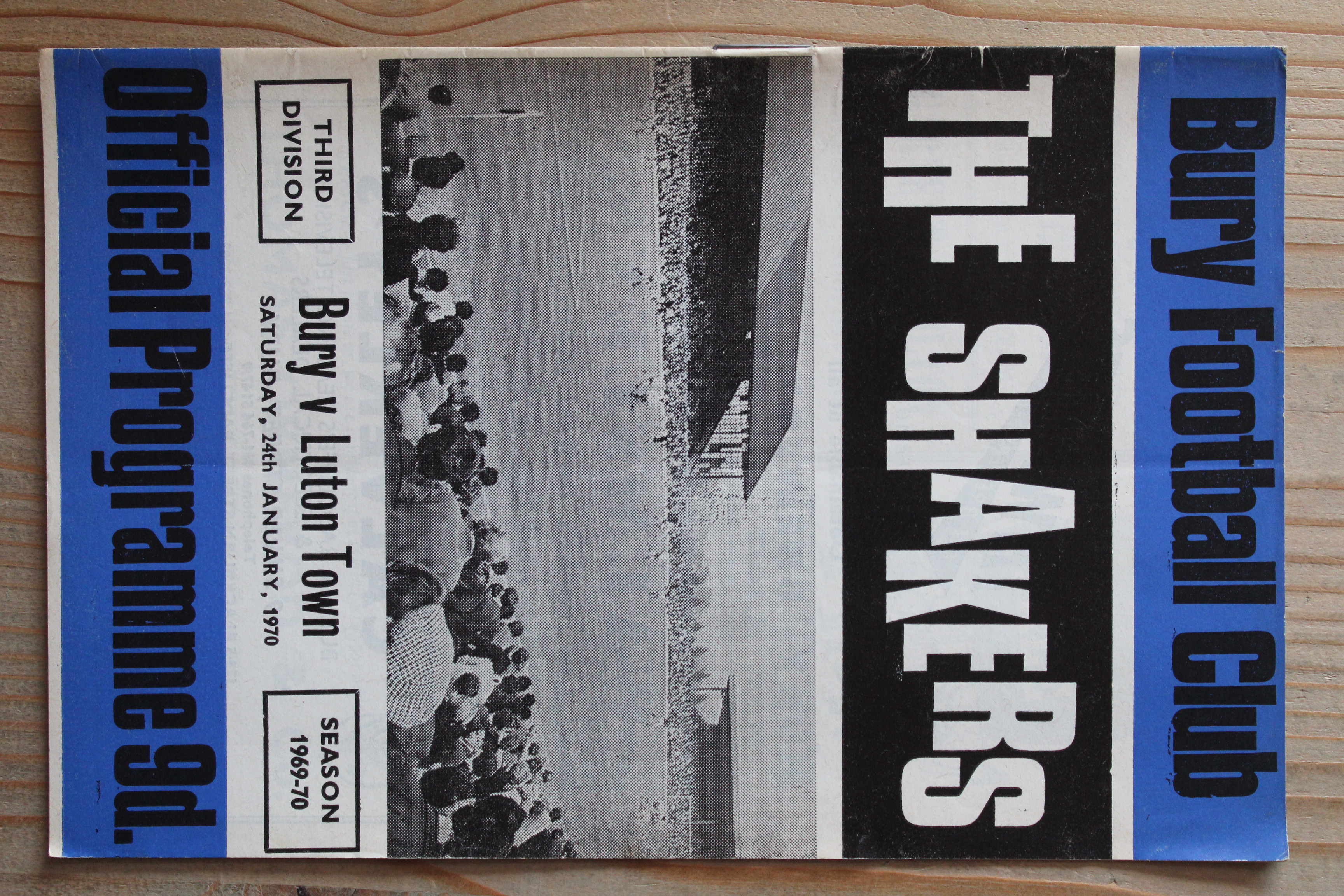 Bury FC v Luton Town FC