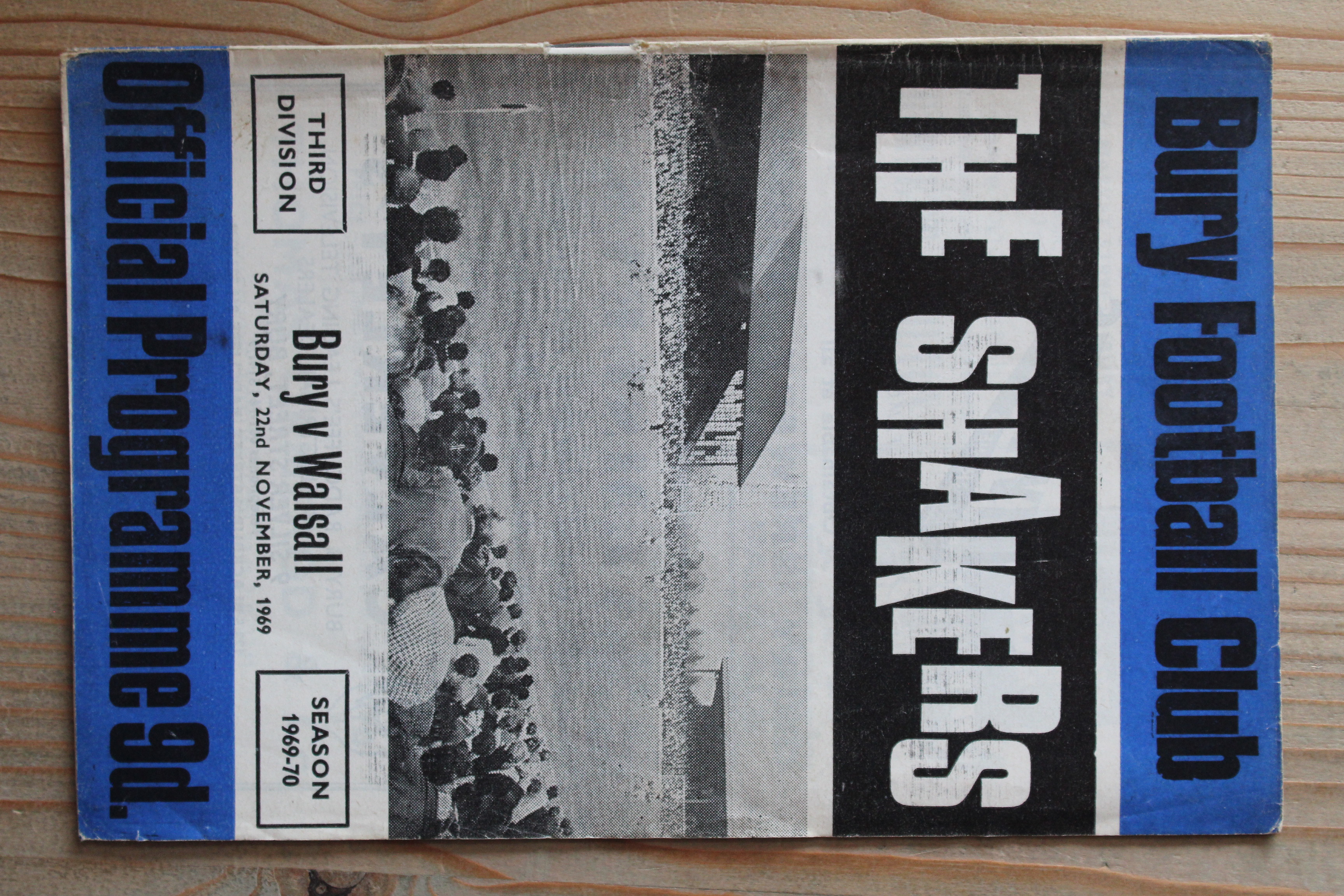 Bury FC v Walsall FC