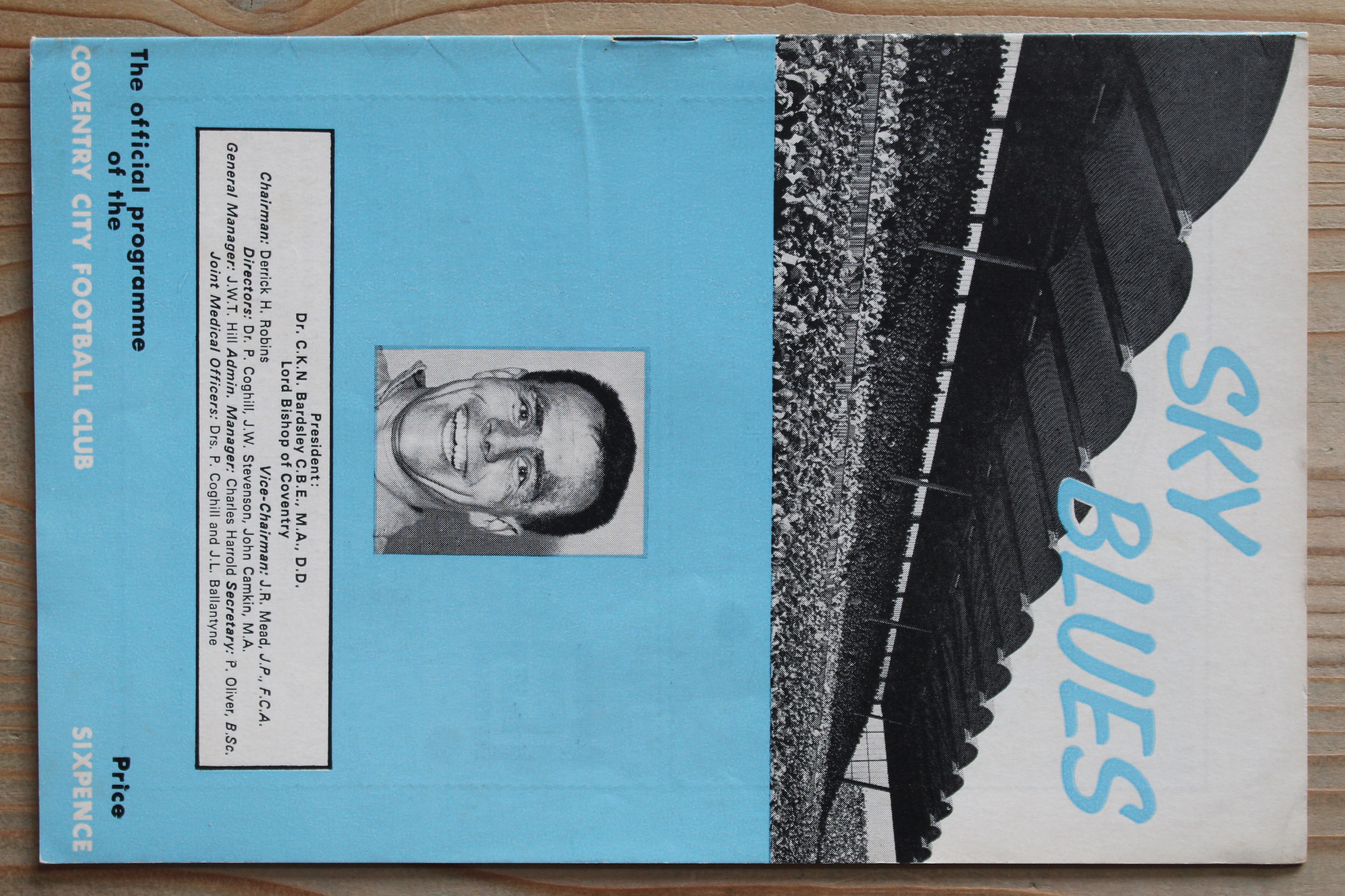 Coventry City FC v Bury FC