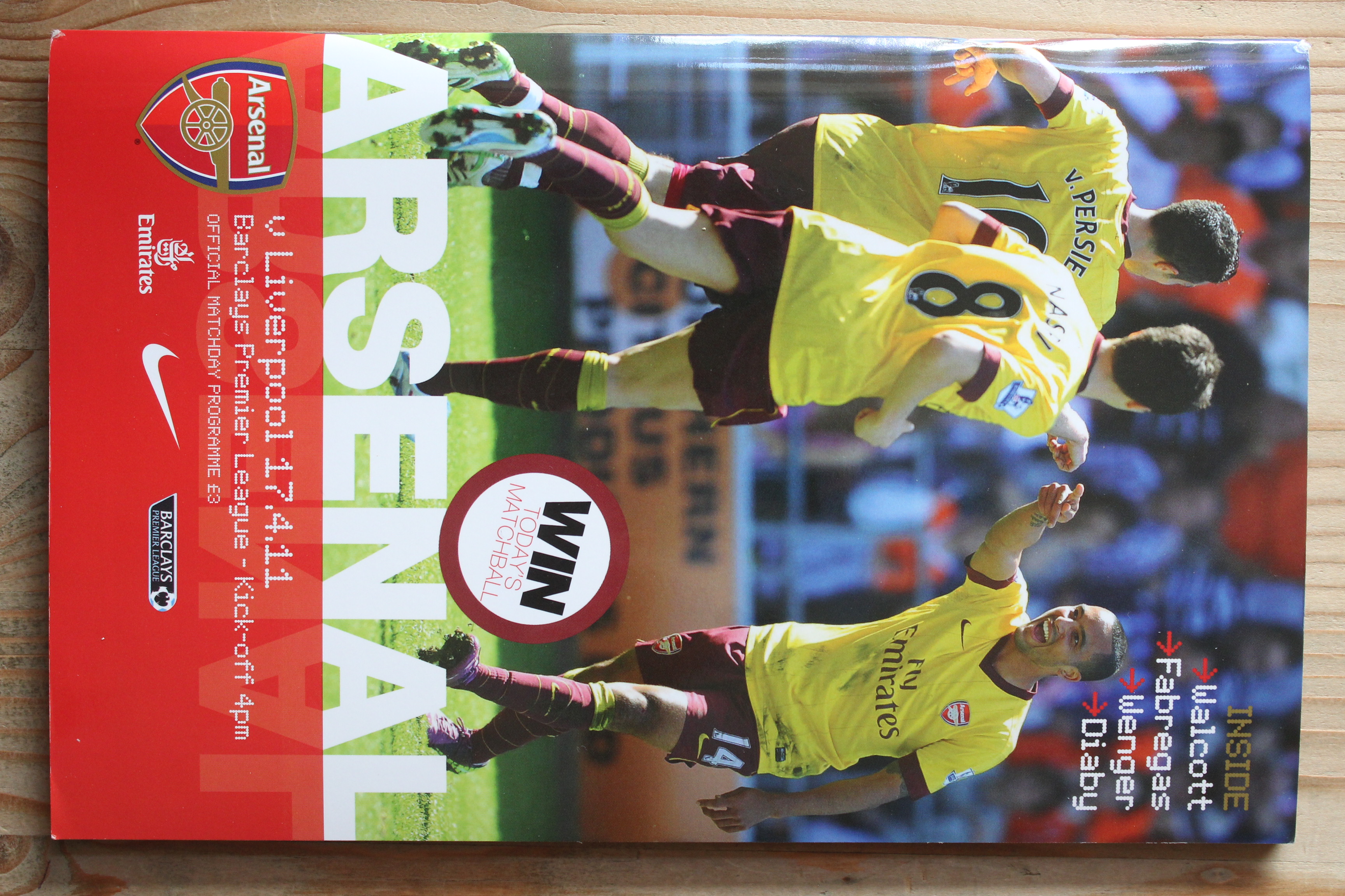 Arsenal FC v Liverpool FC