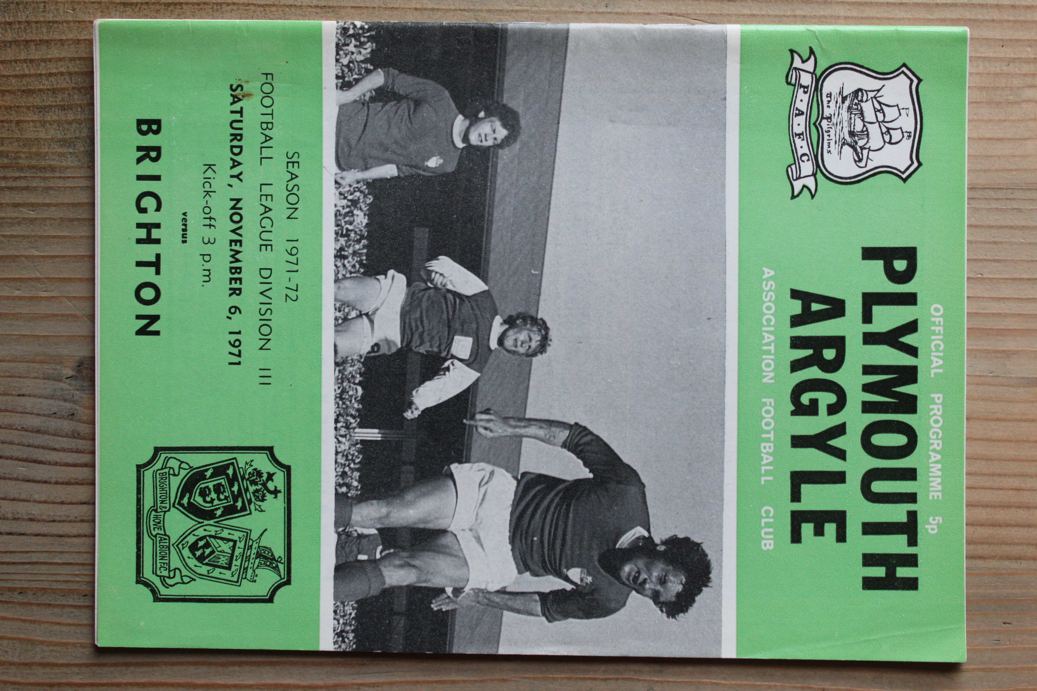Plymouth Argyle FC v Brighton & Hove Albion FC