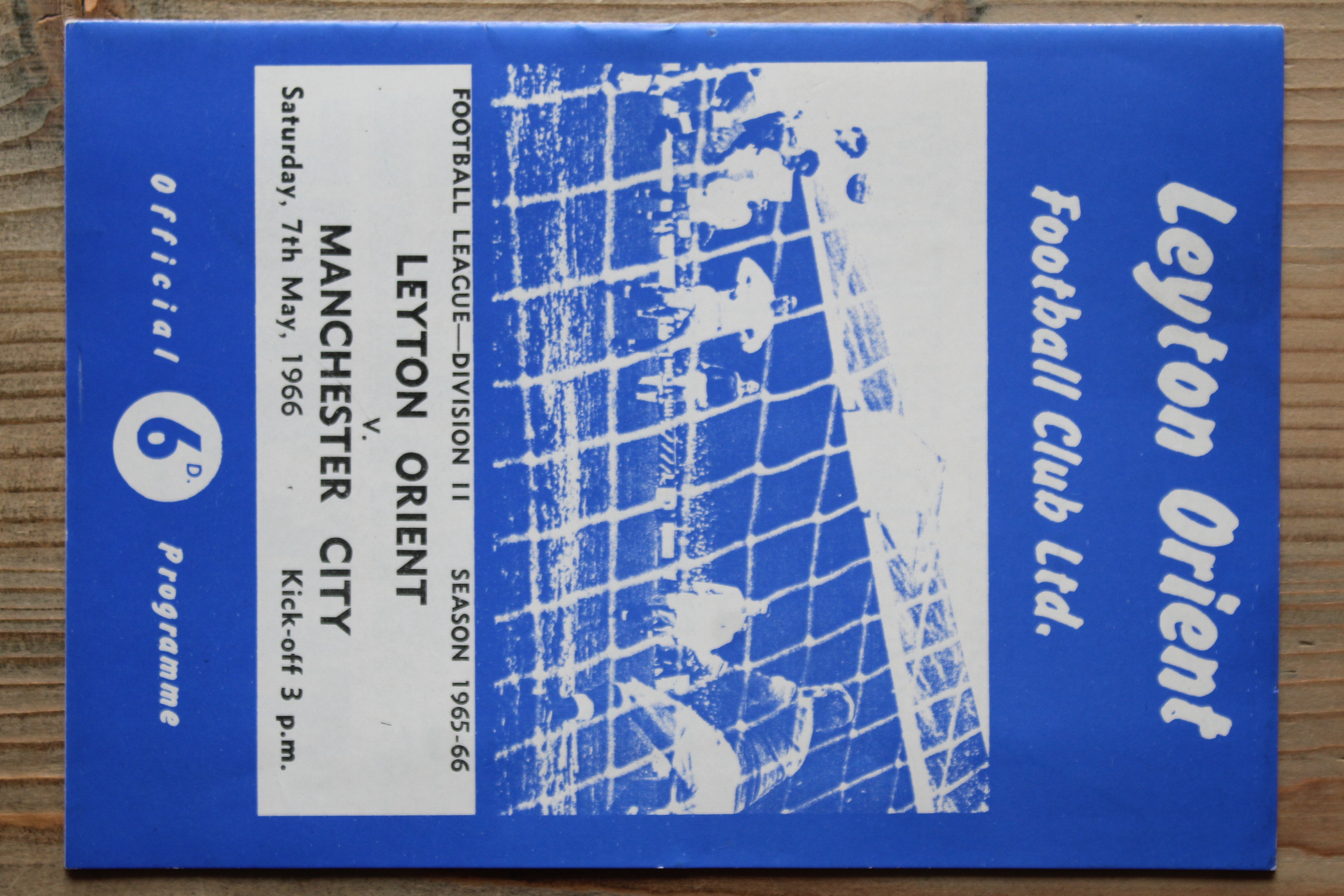 Leyton Orient FC v Manchester City FC