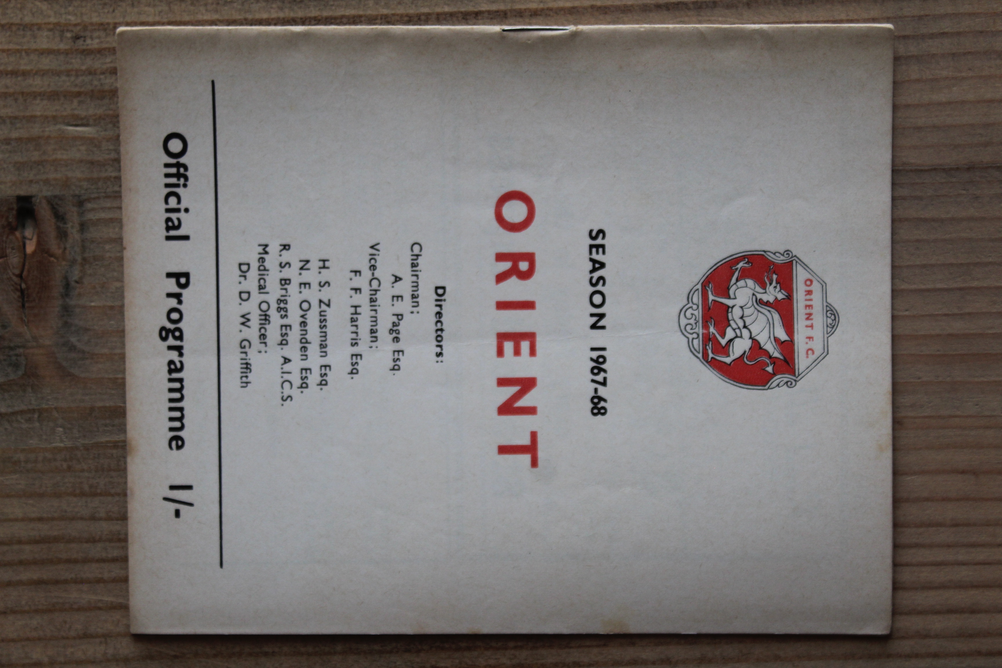 Orient v Scunthorpe United FC