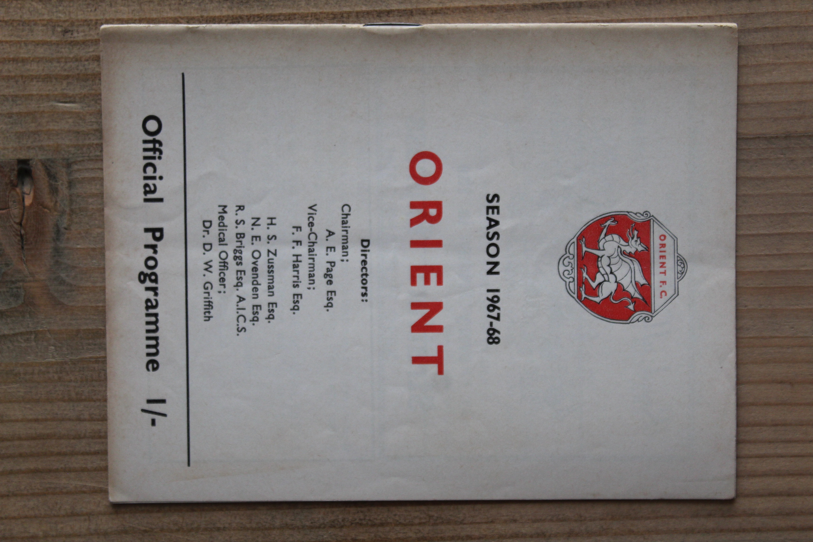 Orient v Tranmere Rovers FC
