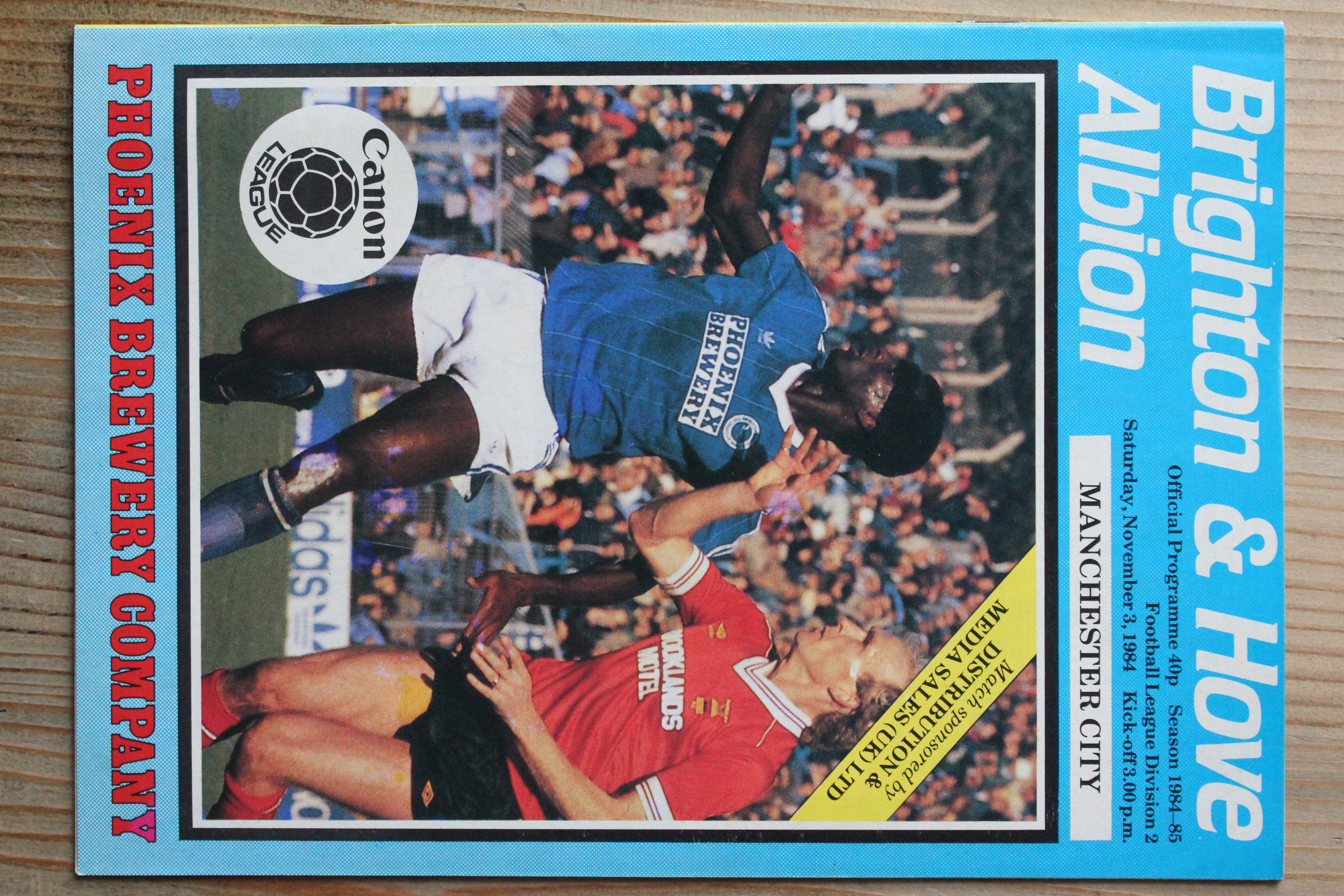 Brighton & Hove Albion FC v Manchester City FC