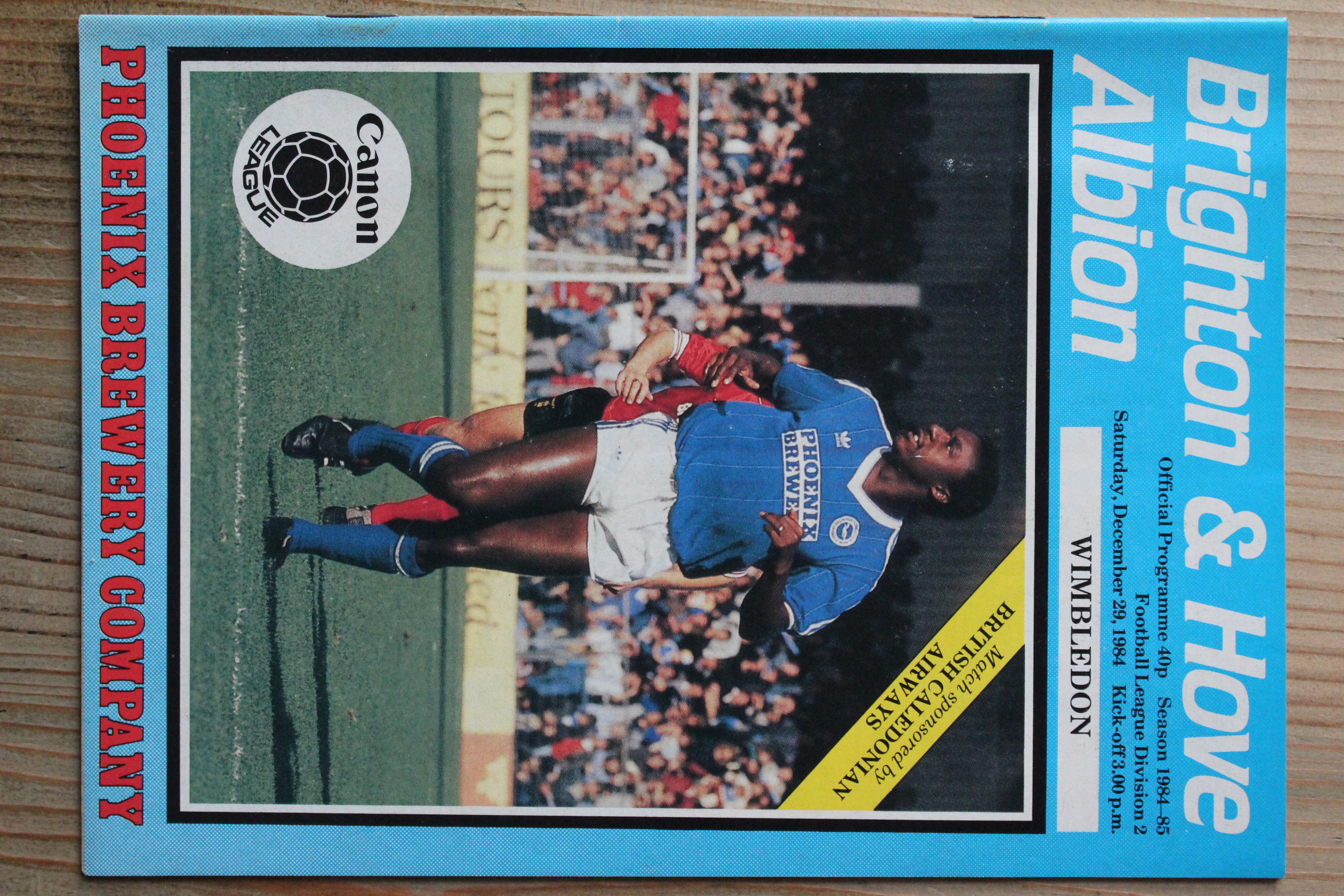 Brighton & Hove Albion FC v Wimbledon