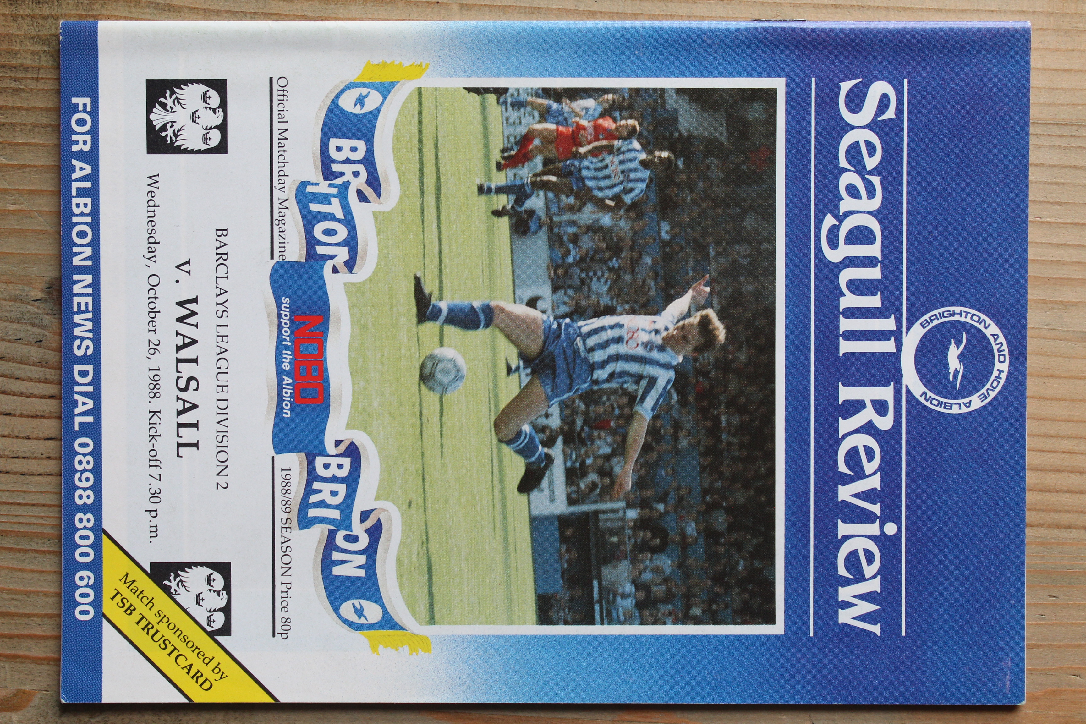 Brighton & Hove Albion FC v Walsall FC