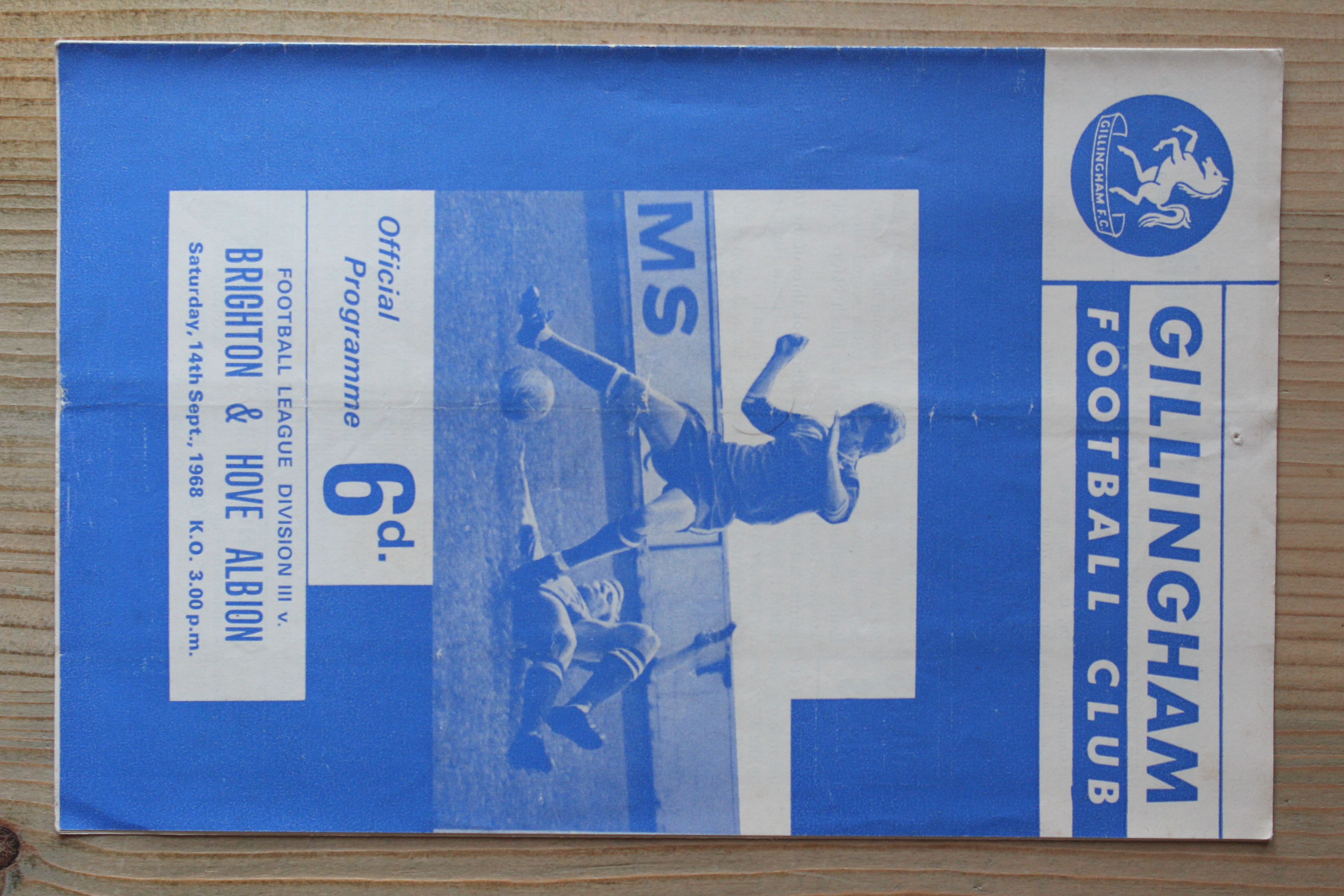Gillingham FC v Brighton & Hove Albion FC