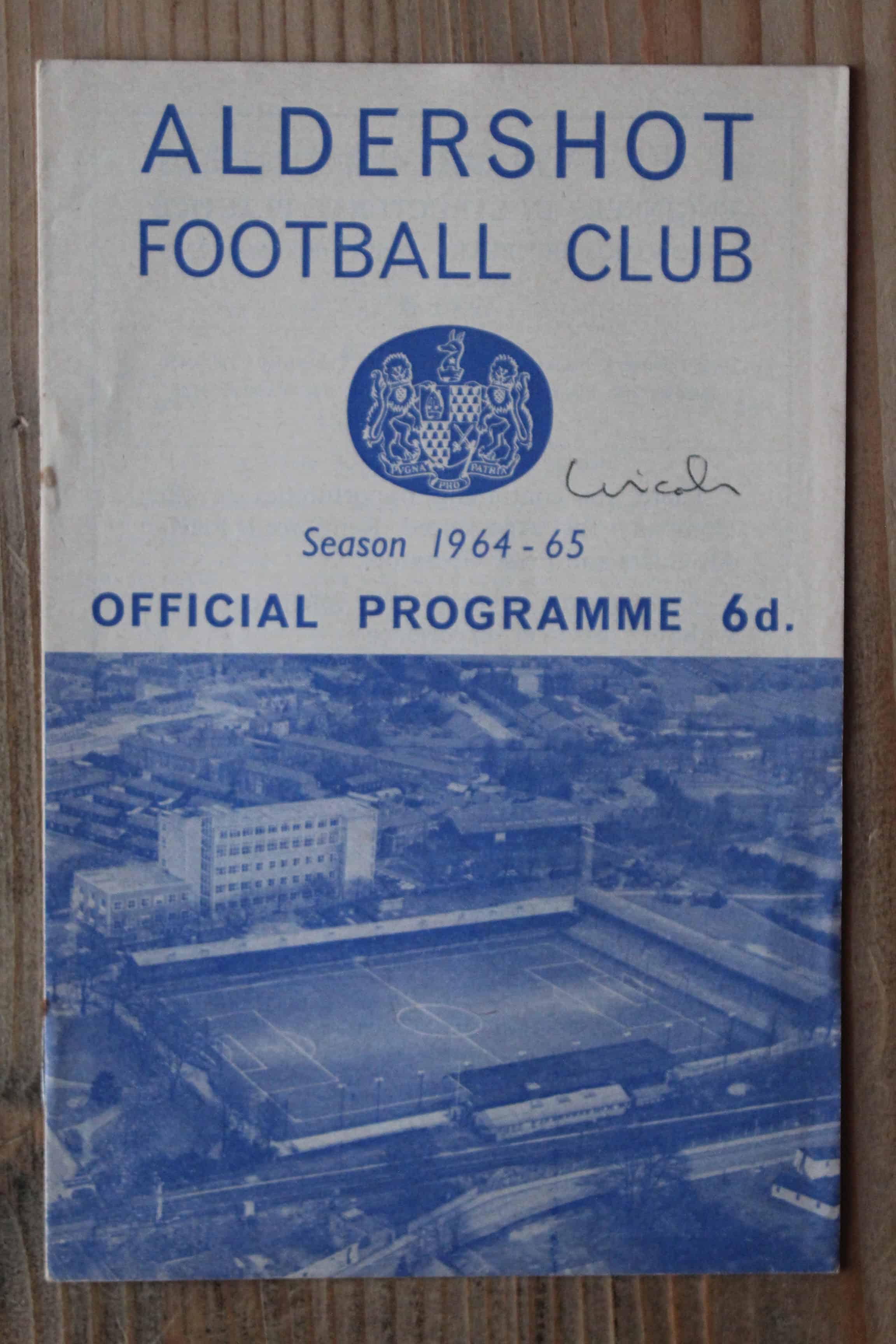 Aldershot F.C v Lincoln City FC