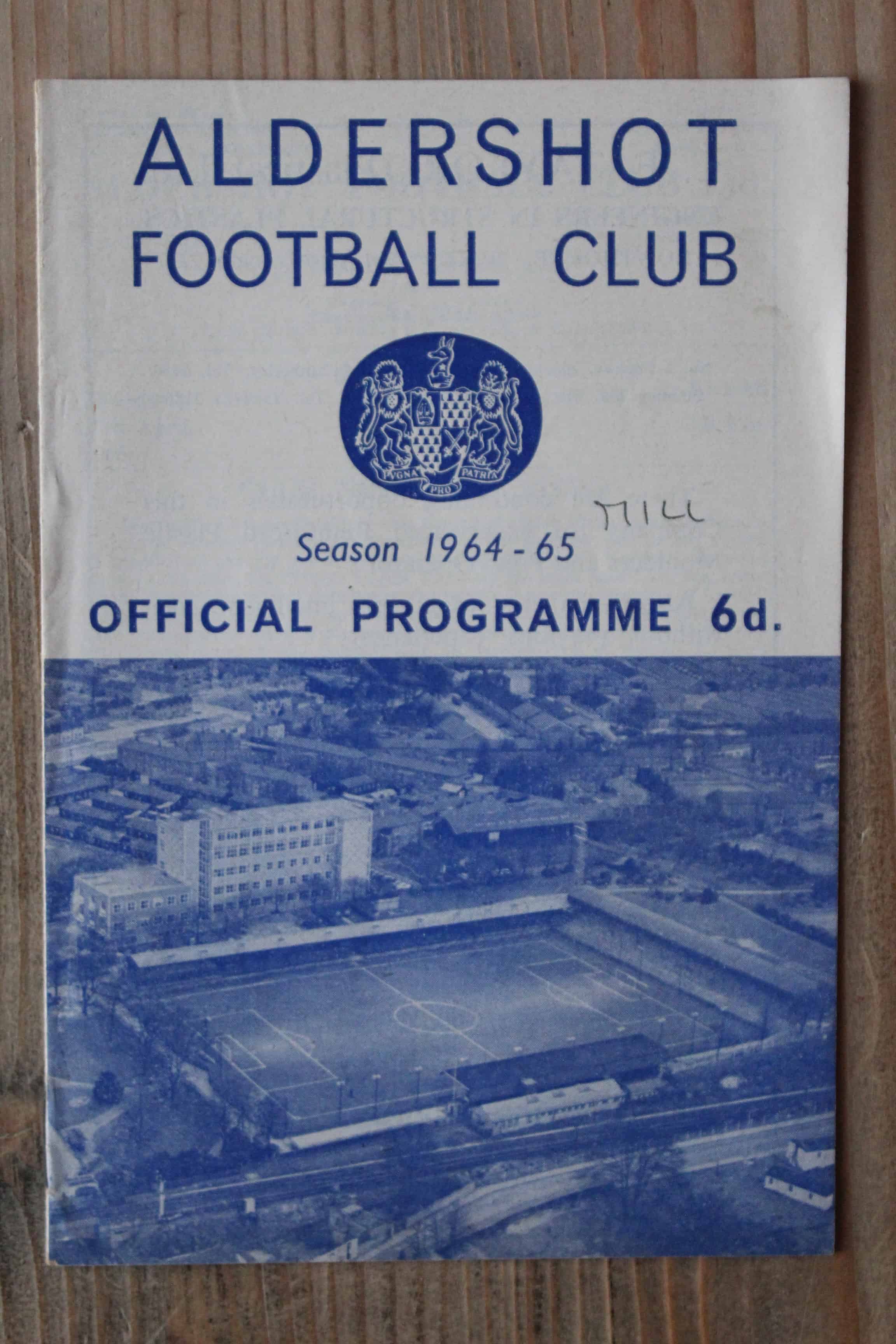 Aldershot F.C v Millwall FC