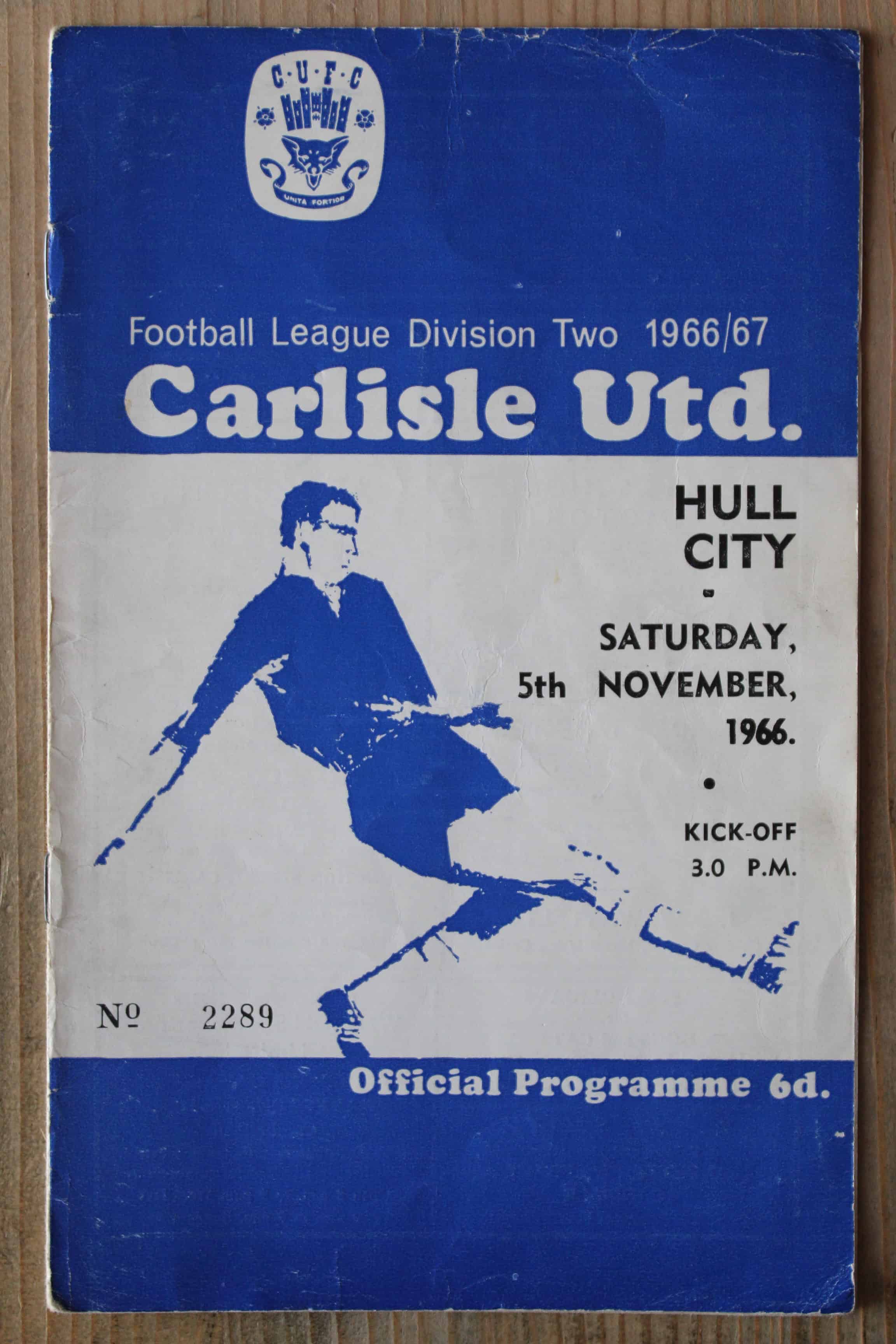 Carlisle United FC v Hull City FC