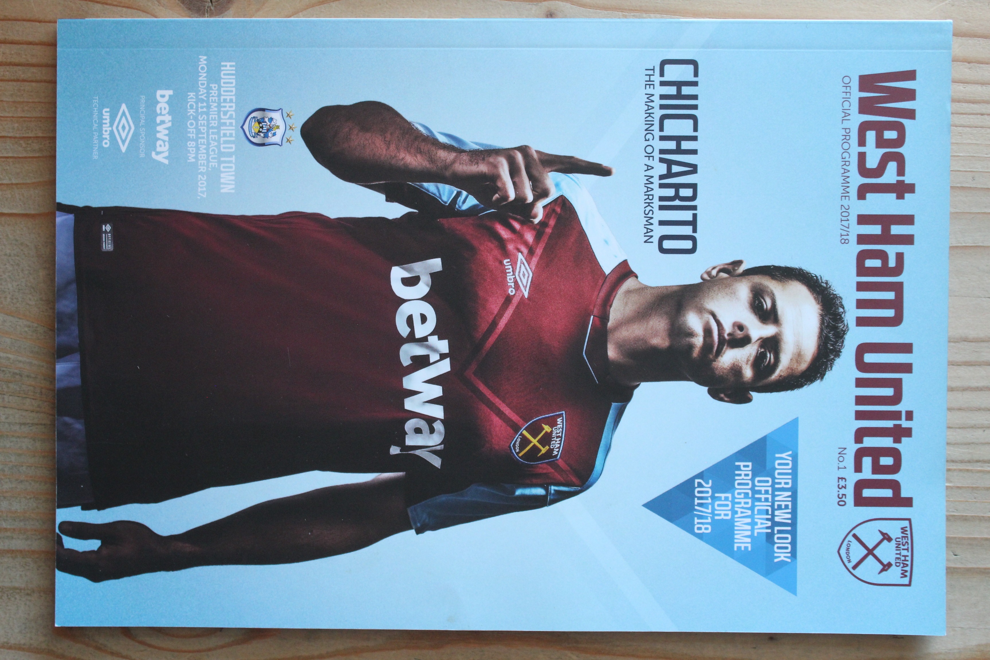 West Ham United FC v Huddersfield Town FC
