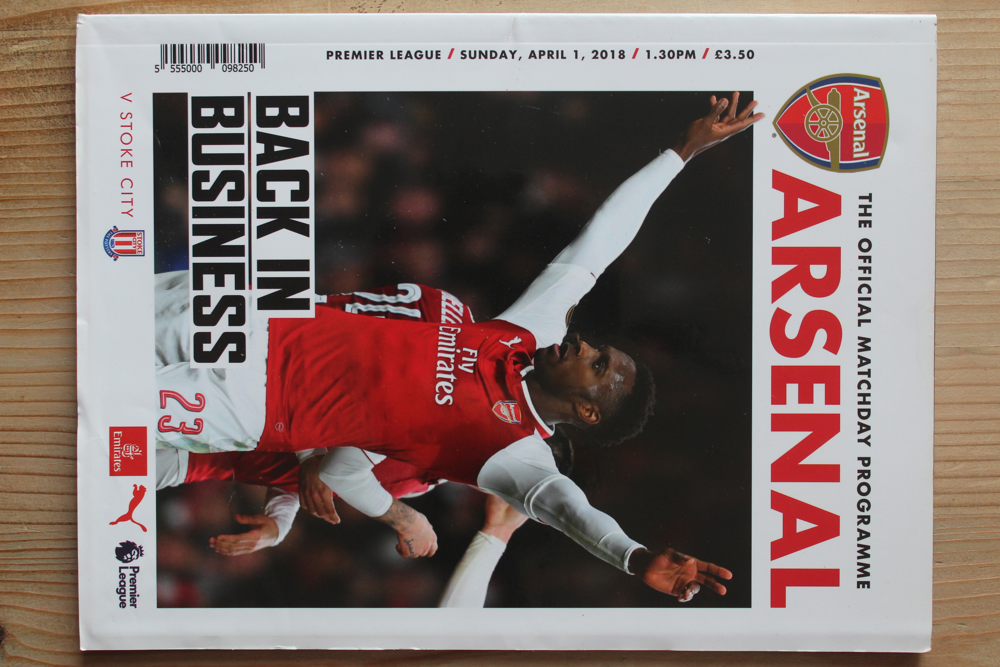 Arsenal FC v Stoke City FC