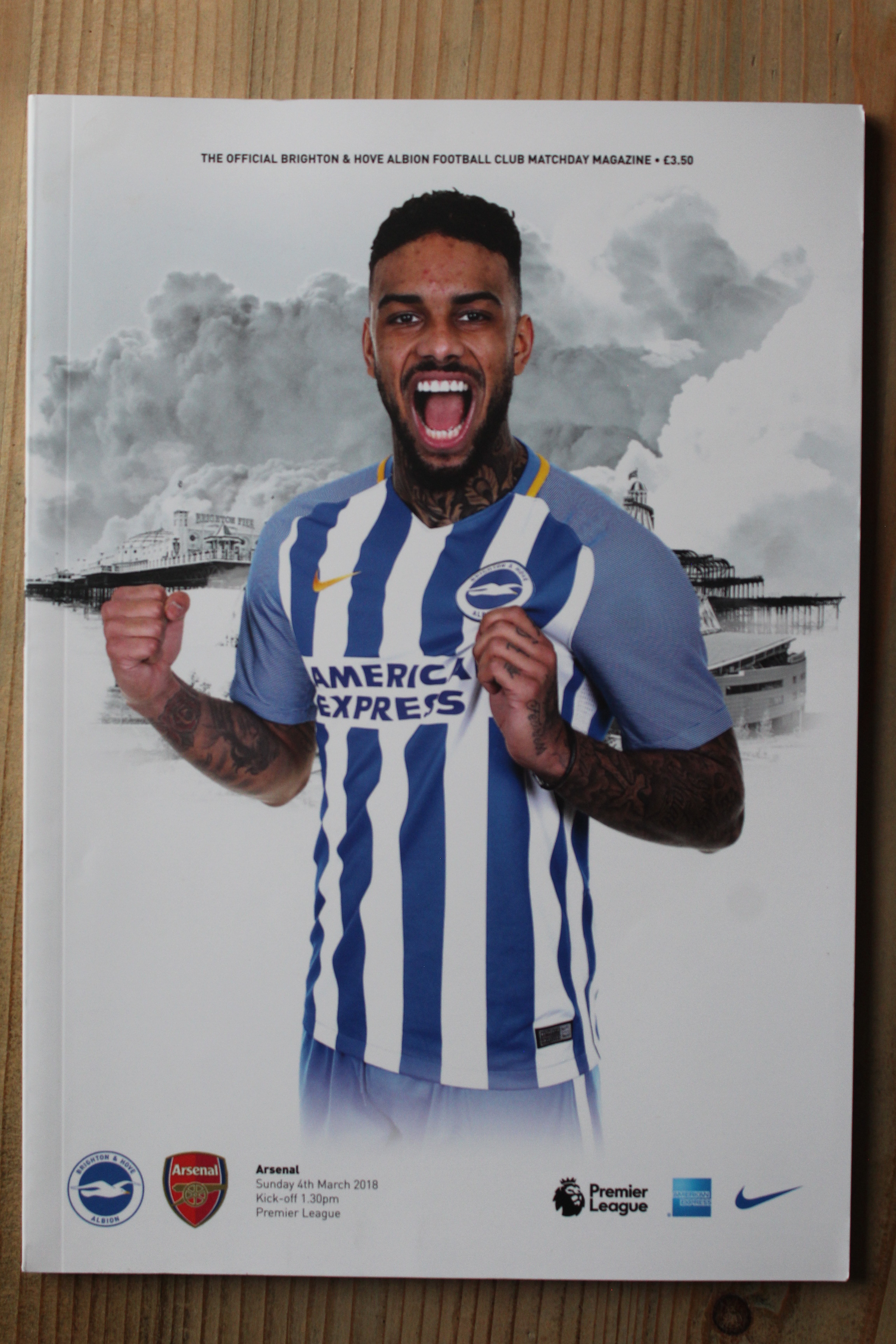 Brighton & Hove Albion FC v Arsenal FC