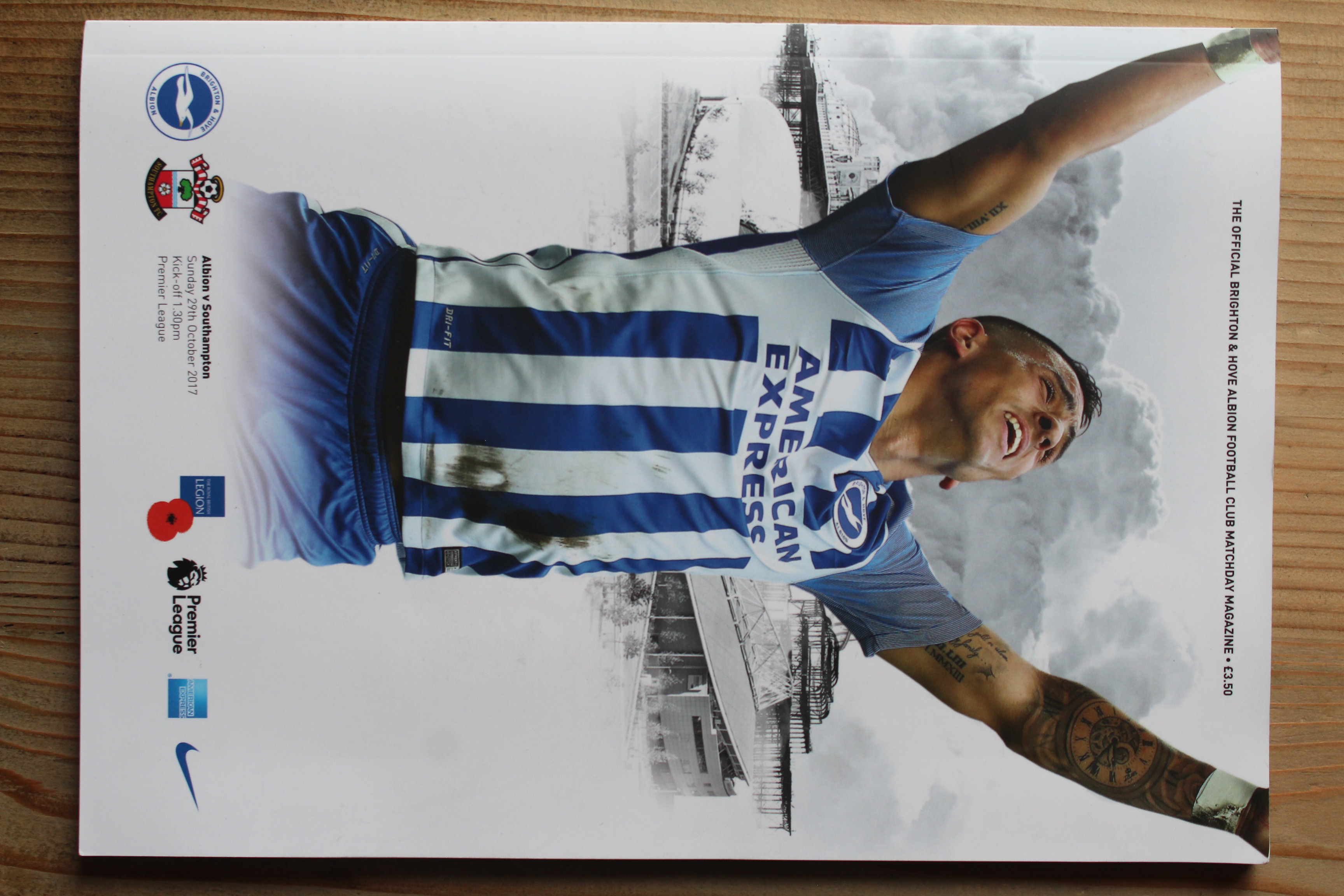 Brighton & Hove Albion FC v Southampton FC