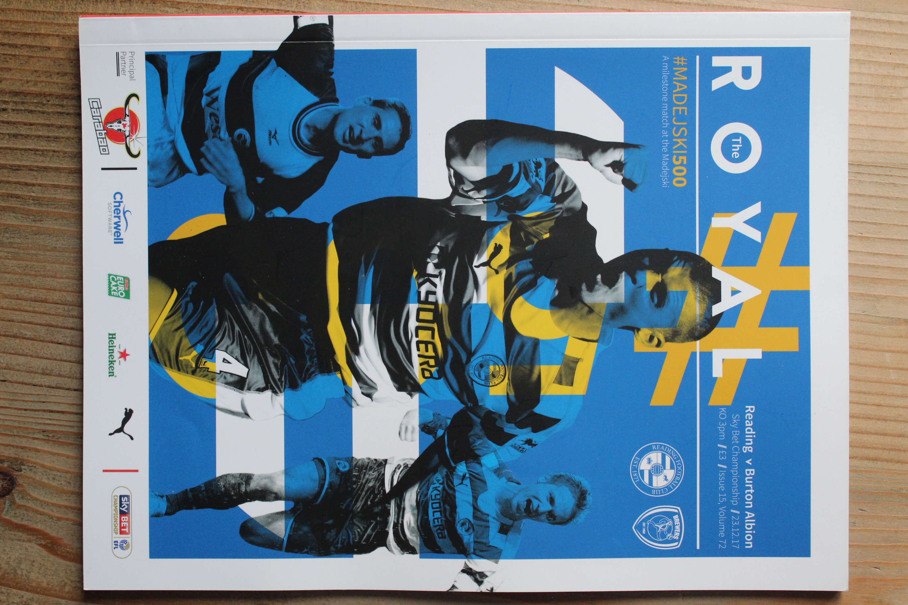 Reading FC v Burton Albion FC