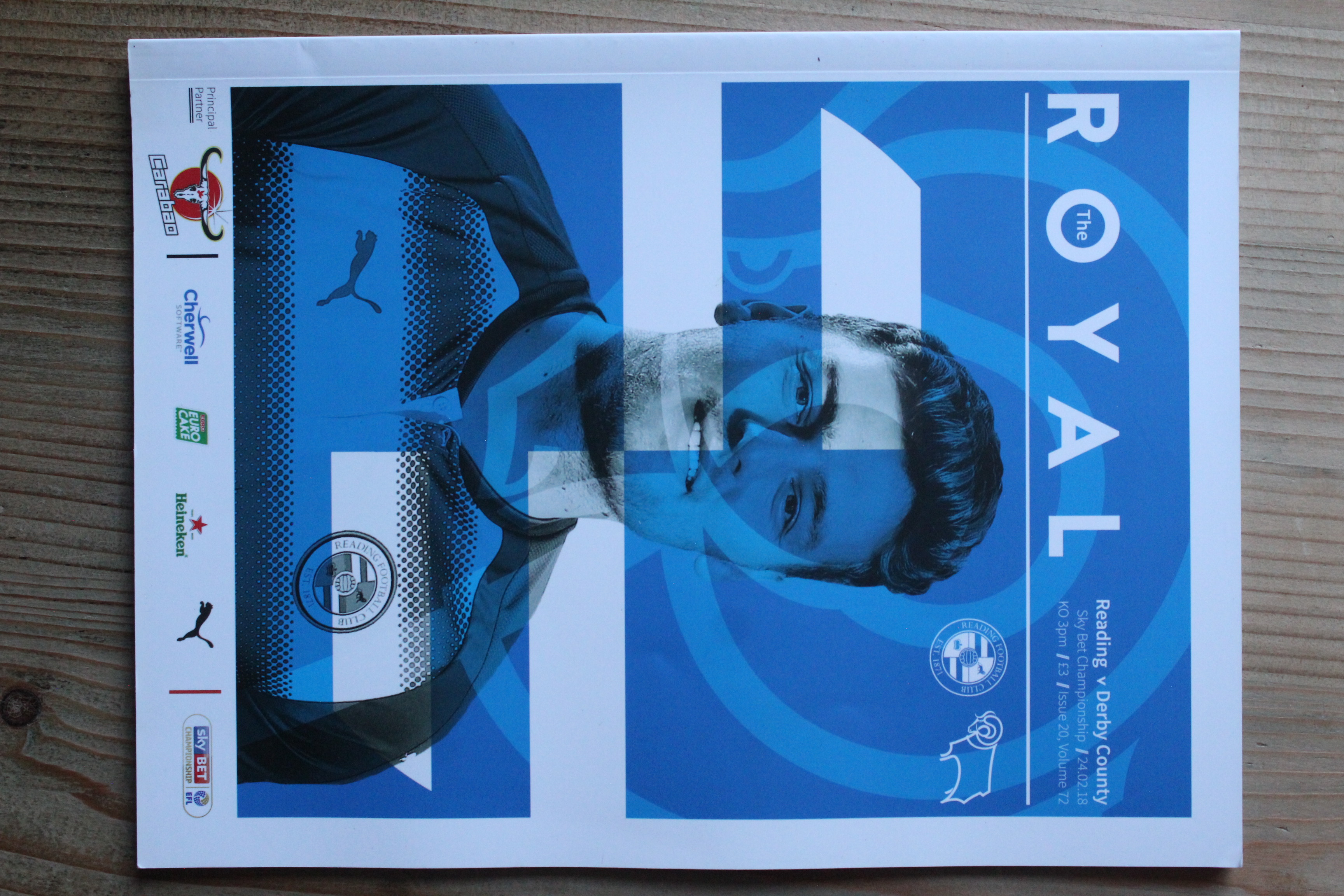 Reading FC v Derby County FC