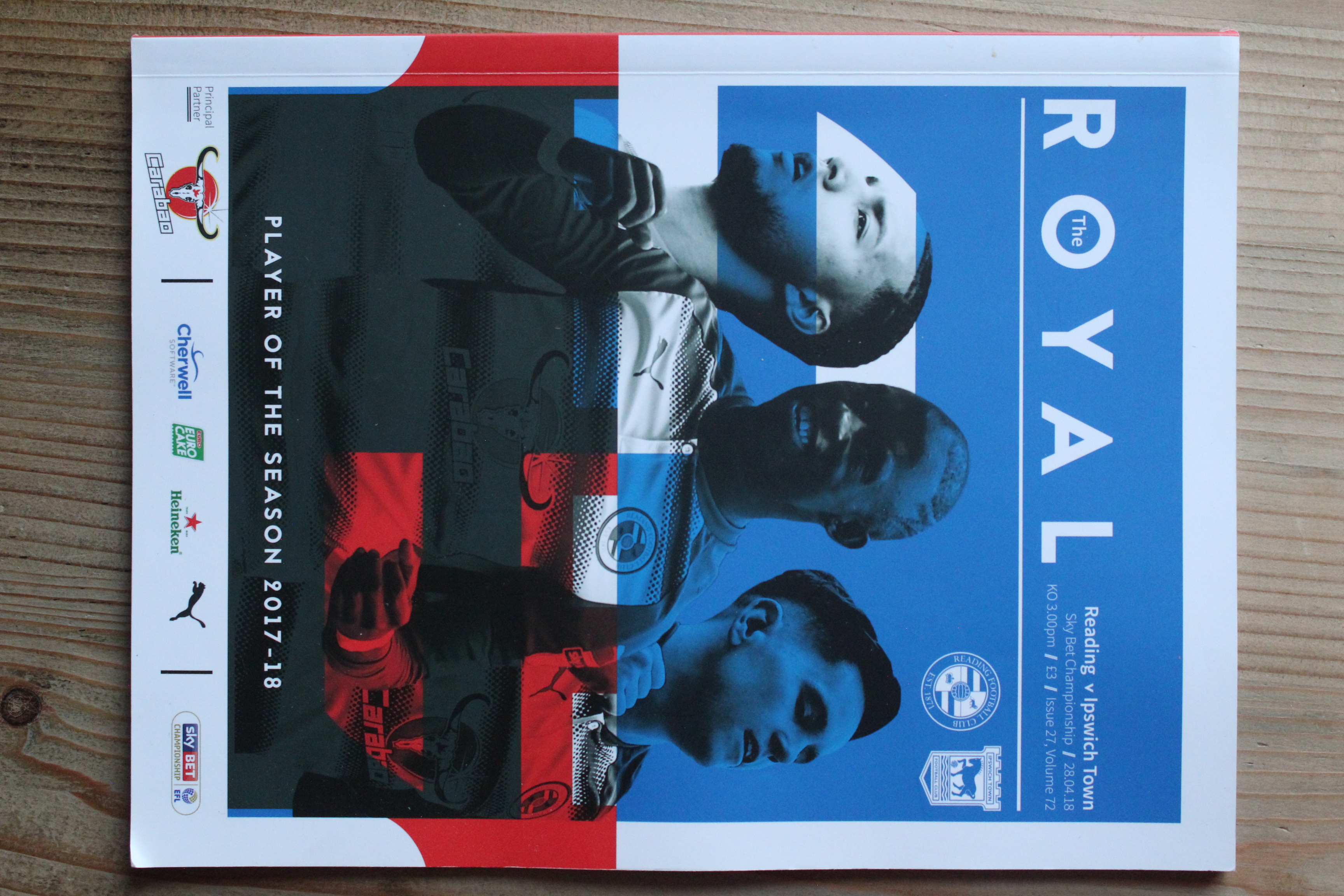 Reading FC v Ipswich Town FC