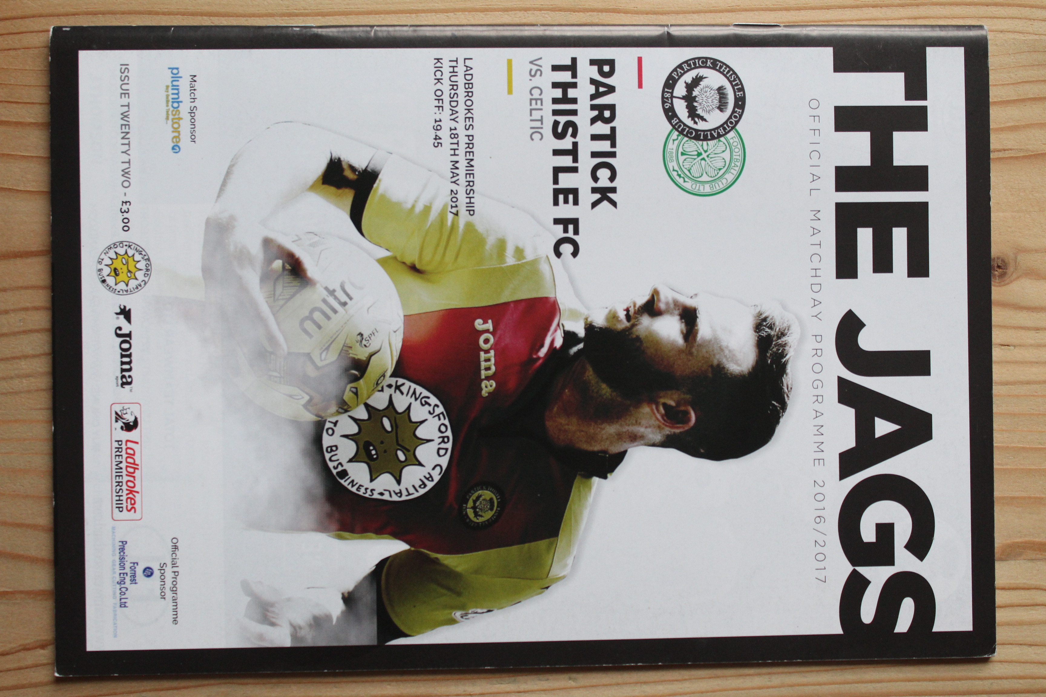 Partick Thistle FC v Celtic (Glasgow) FC