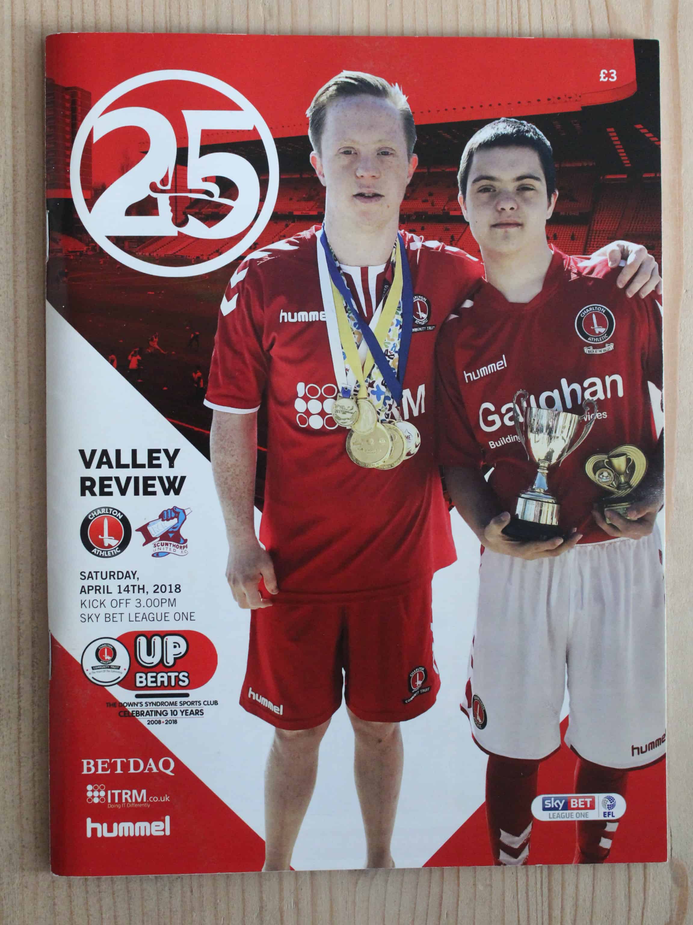 Charlton Athletic FC v Scunthorpe United FC