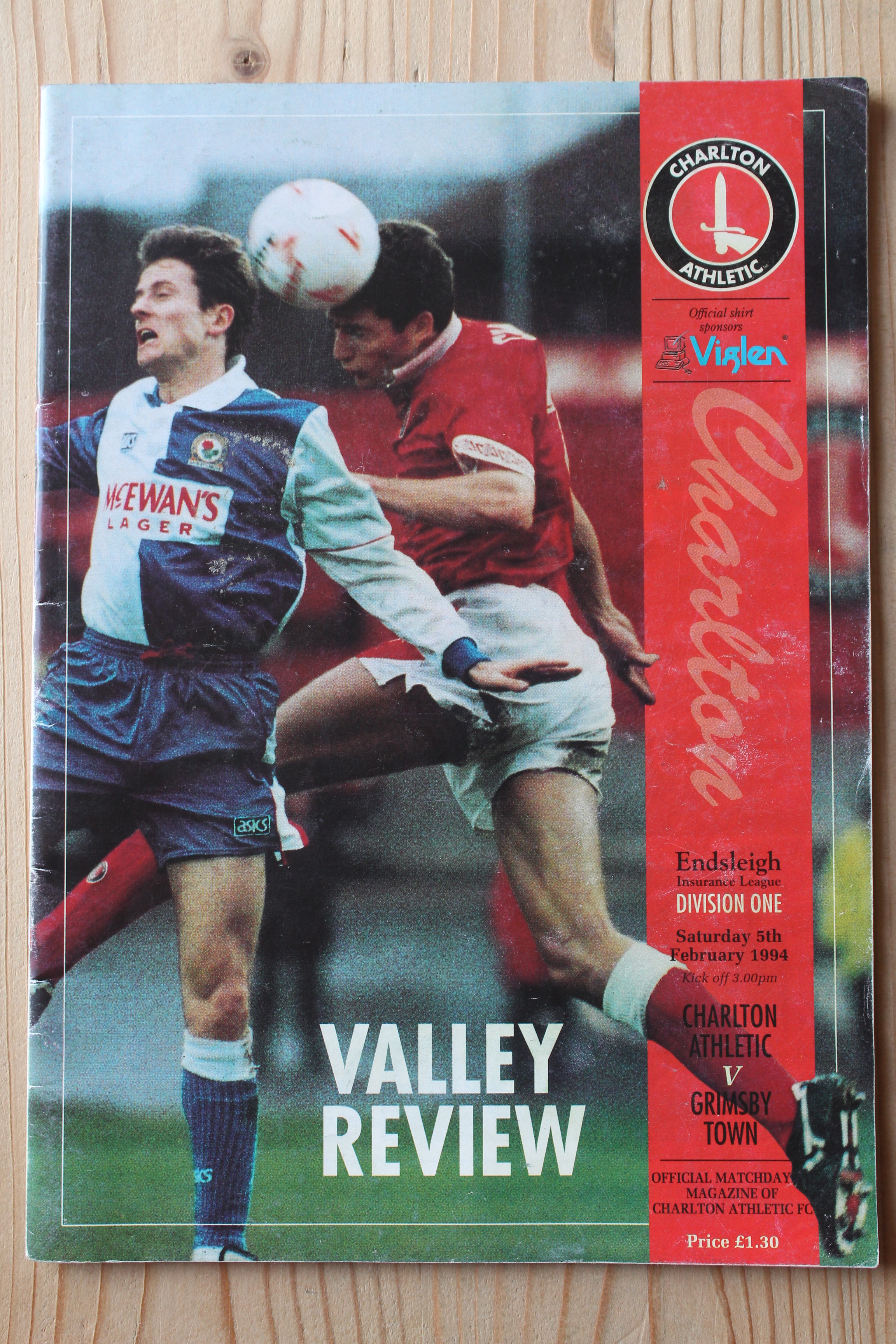 Charlton Athletic FC v Grimsby Town FC