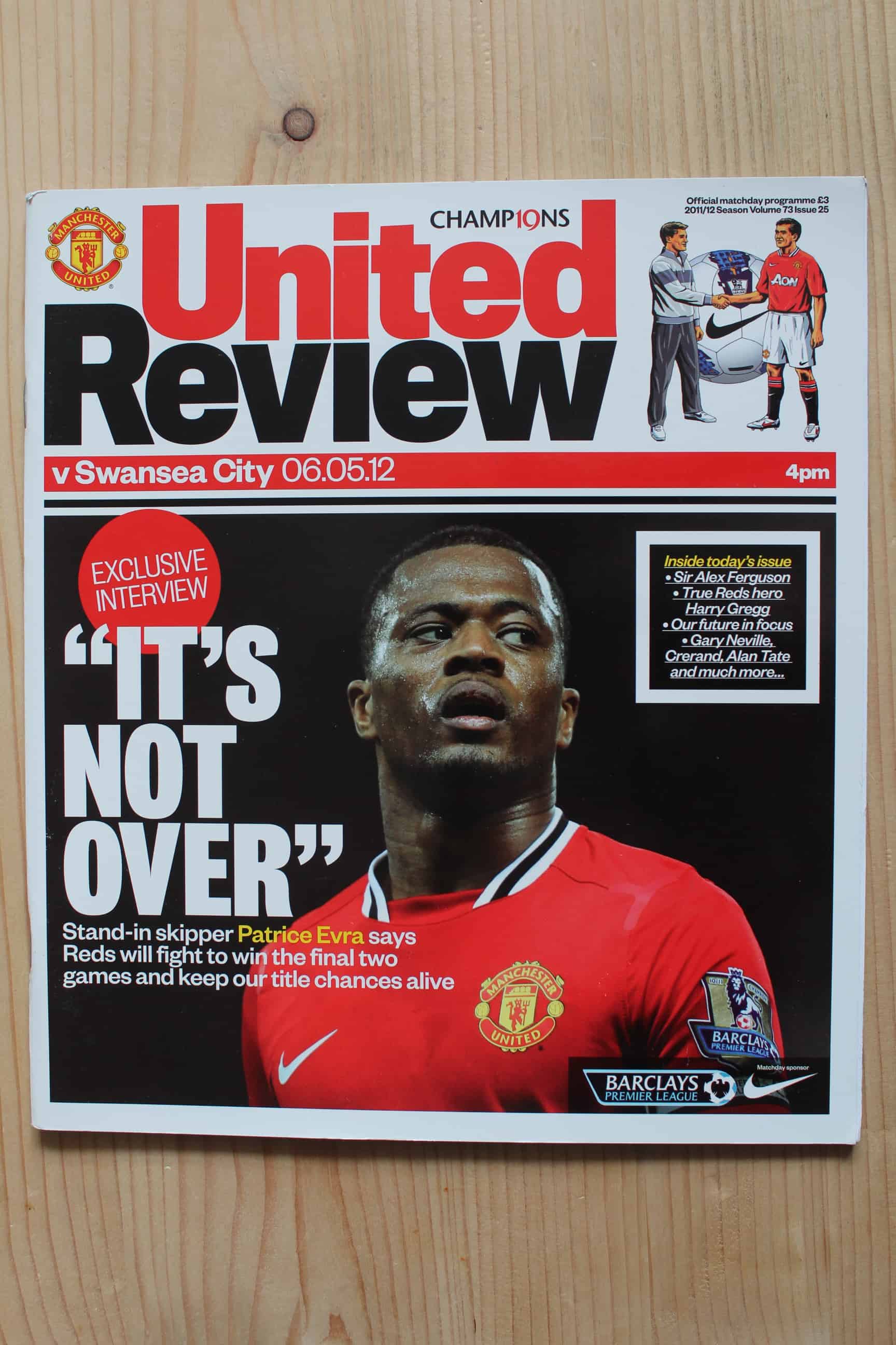 Manchester United FC v Swansea City FC