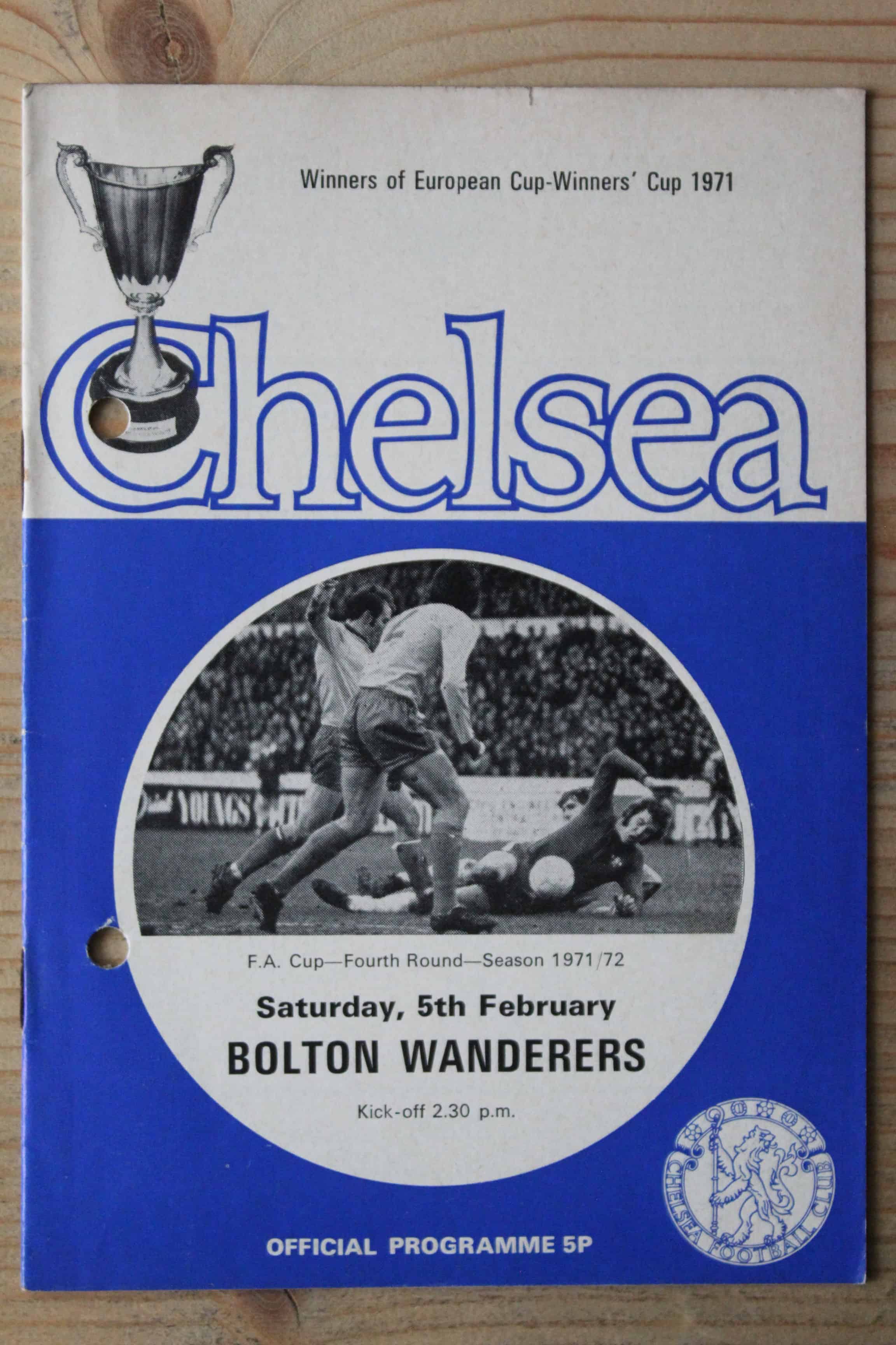 Chelsea FC v Bolton Wanderers FC