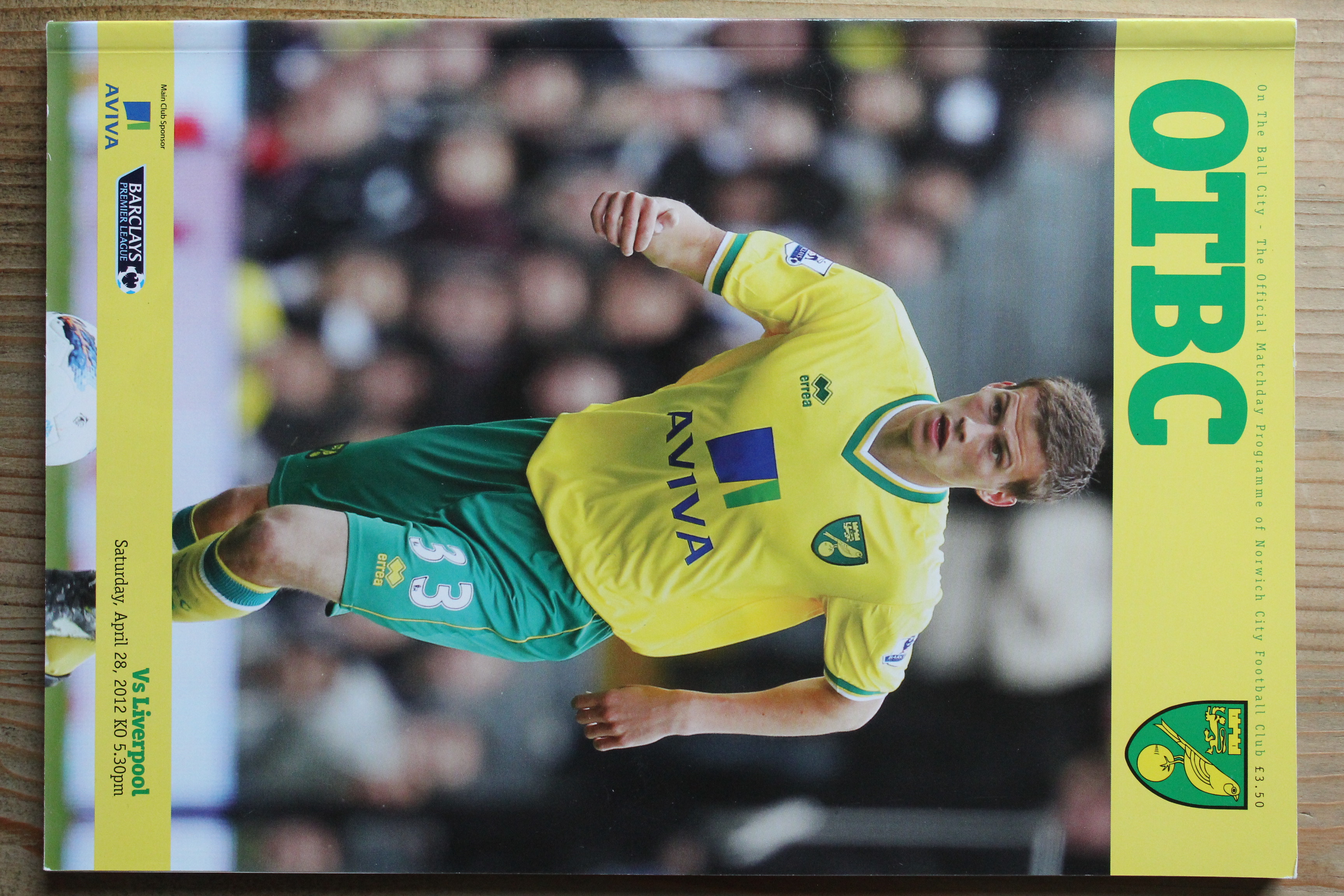 Norwich City FC v Liverpool FC