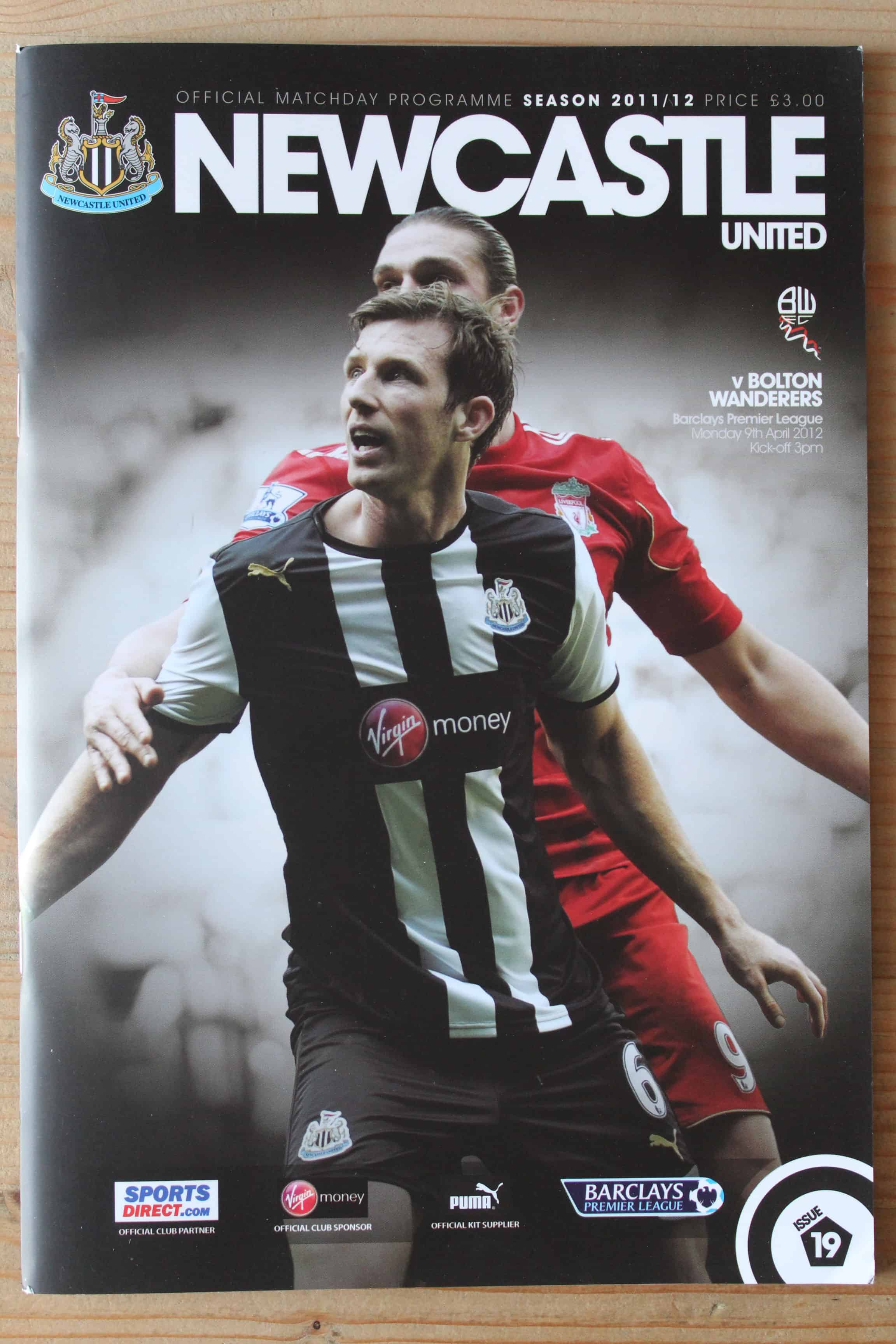 Newcastle United FC v Bolton Wanderers FC