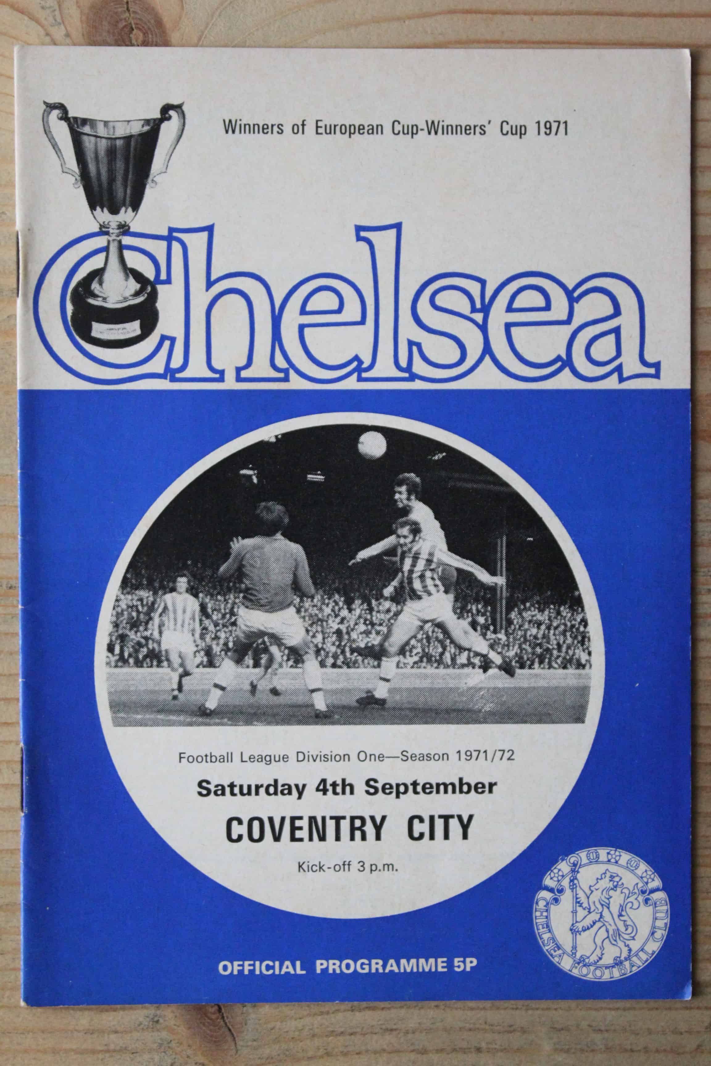 Chelsea FC v Coventry City FC