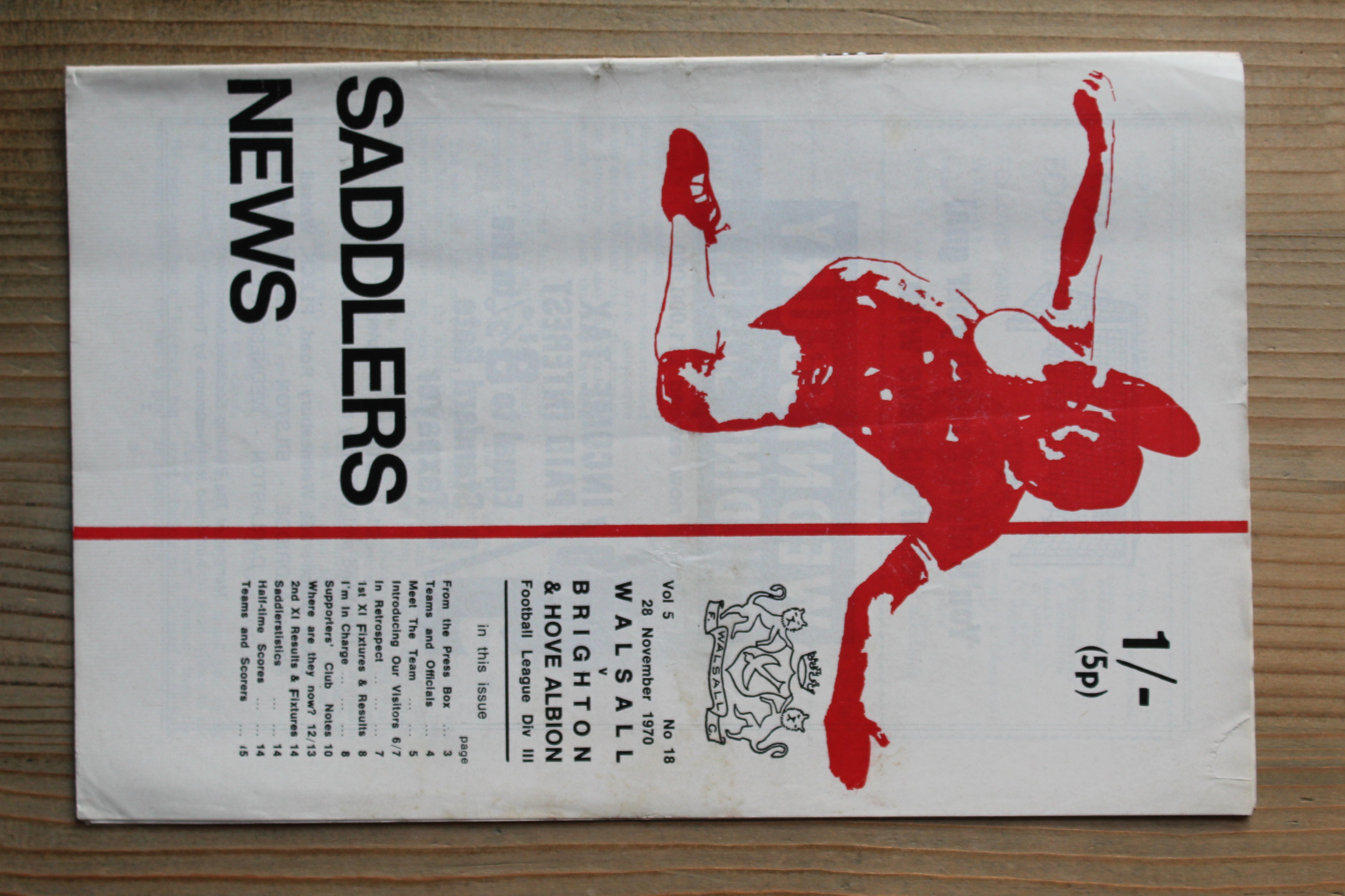 Walsall FC v Brighton & Hove Albion FC