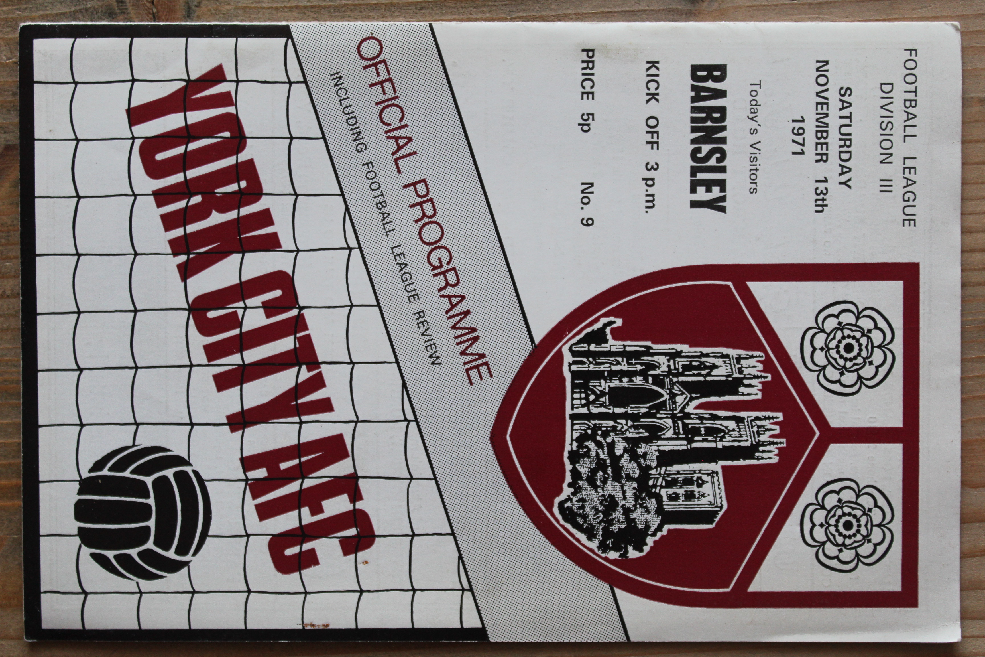 York City FC v Barnsley FC