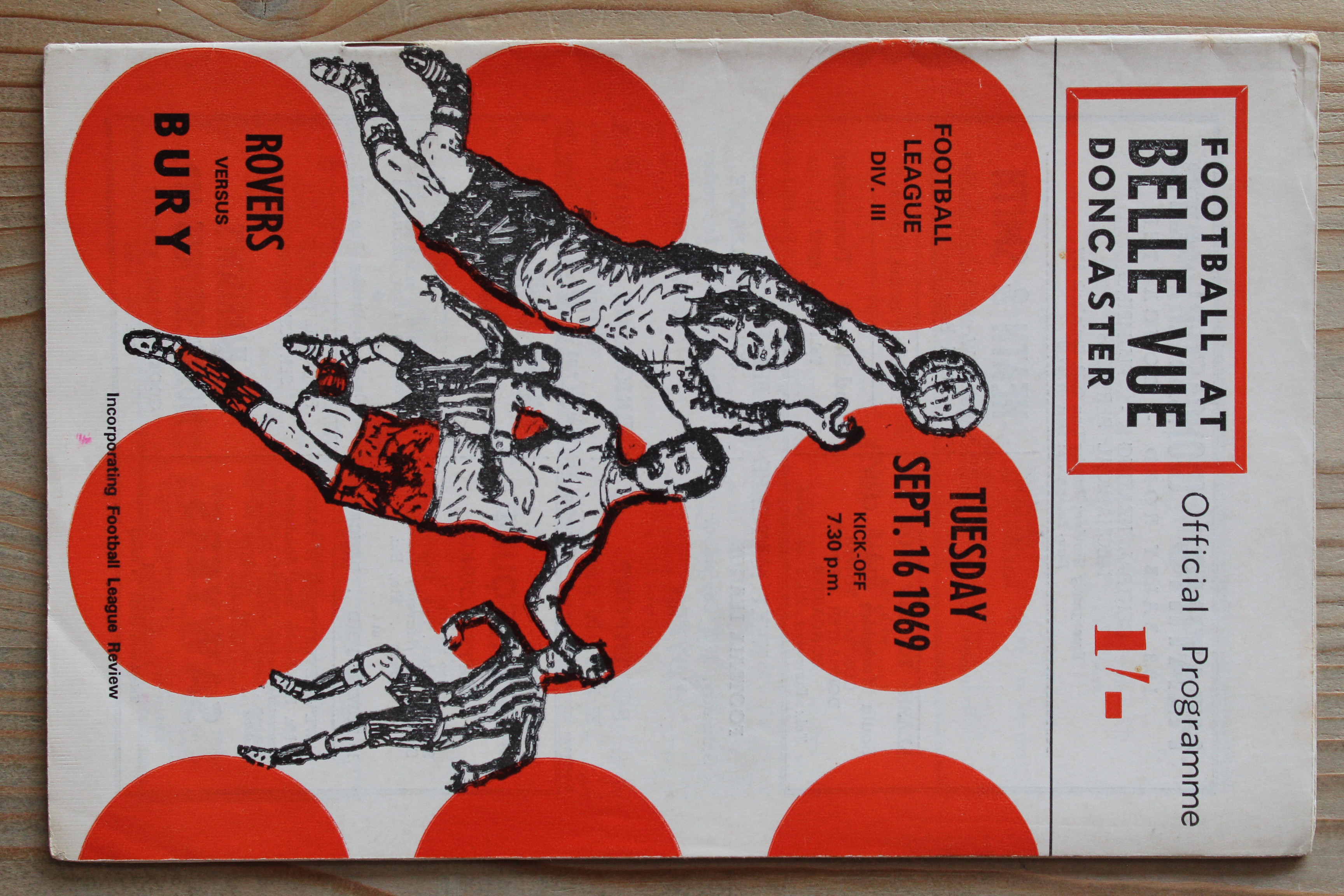 Doncaster Rovers FC v Bury FC